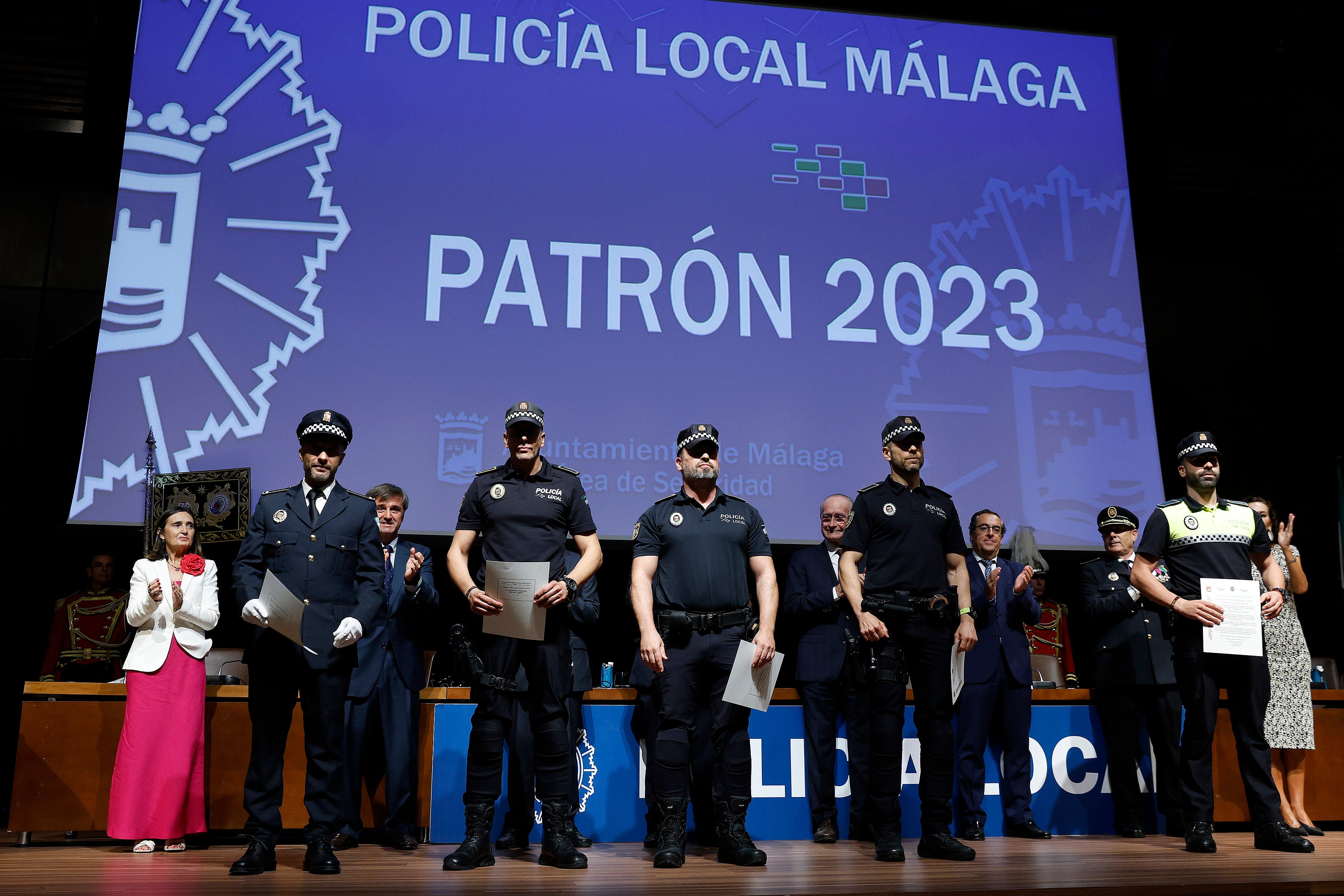 Reconocimiento a la Policía Local de Málaga