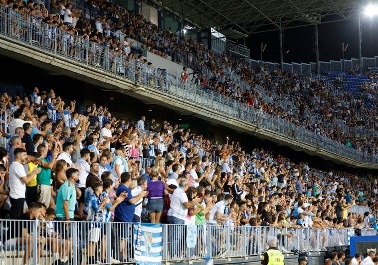 El Málaga introduce un nuevo elemento musical para los partidos en casa
