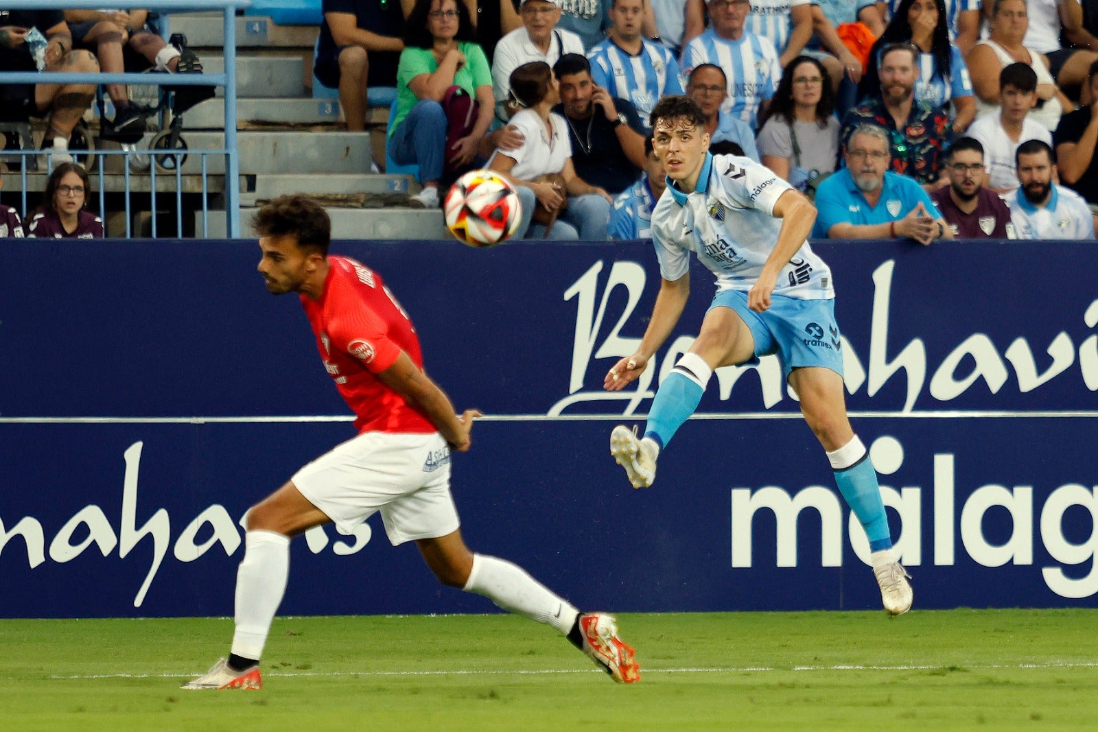 Las mejores imágenes del Málaga C. F. - San Fernando