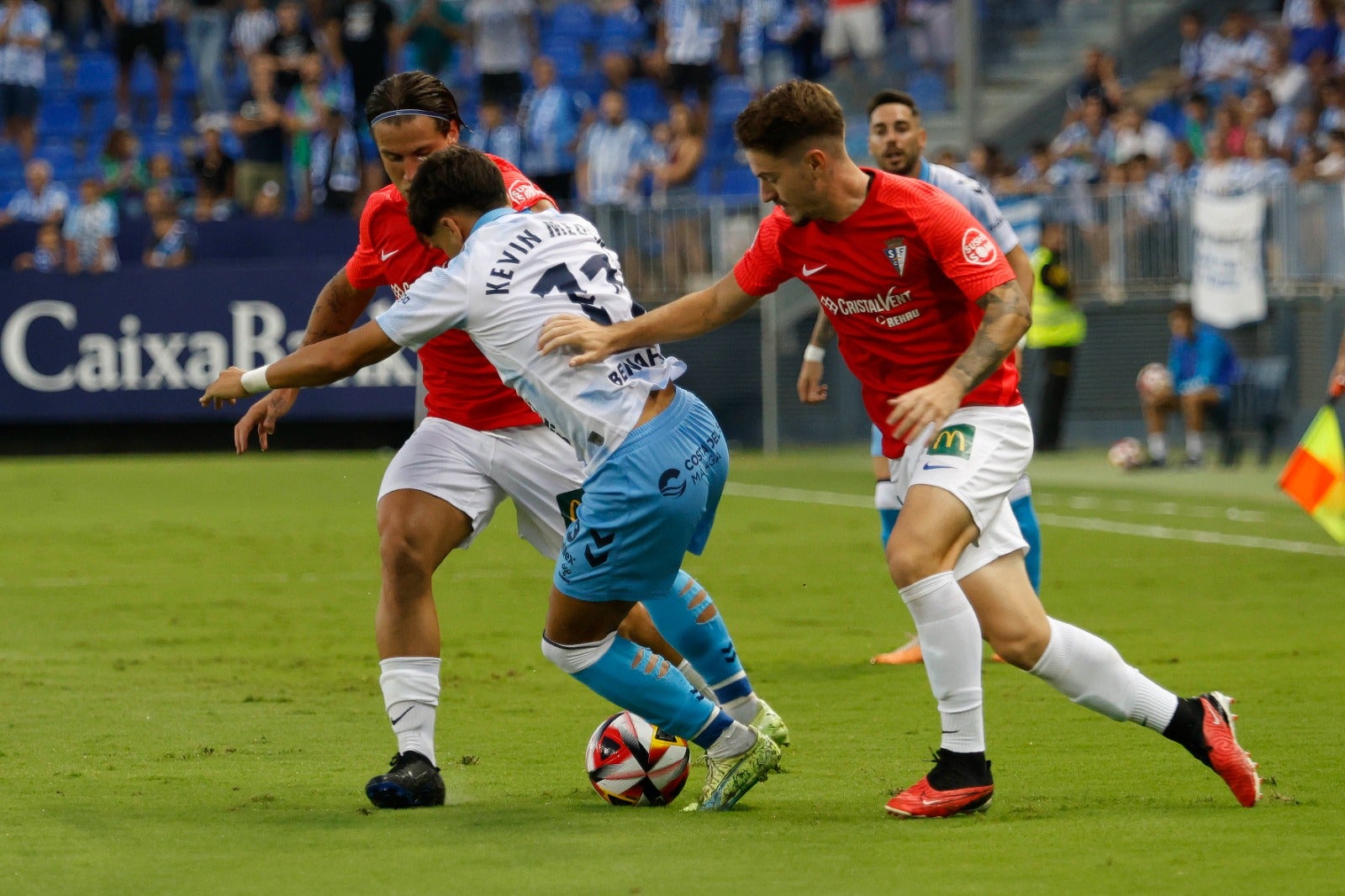 Las mejores imágenes del Málaga C. F. - San Fernando