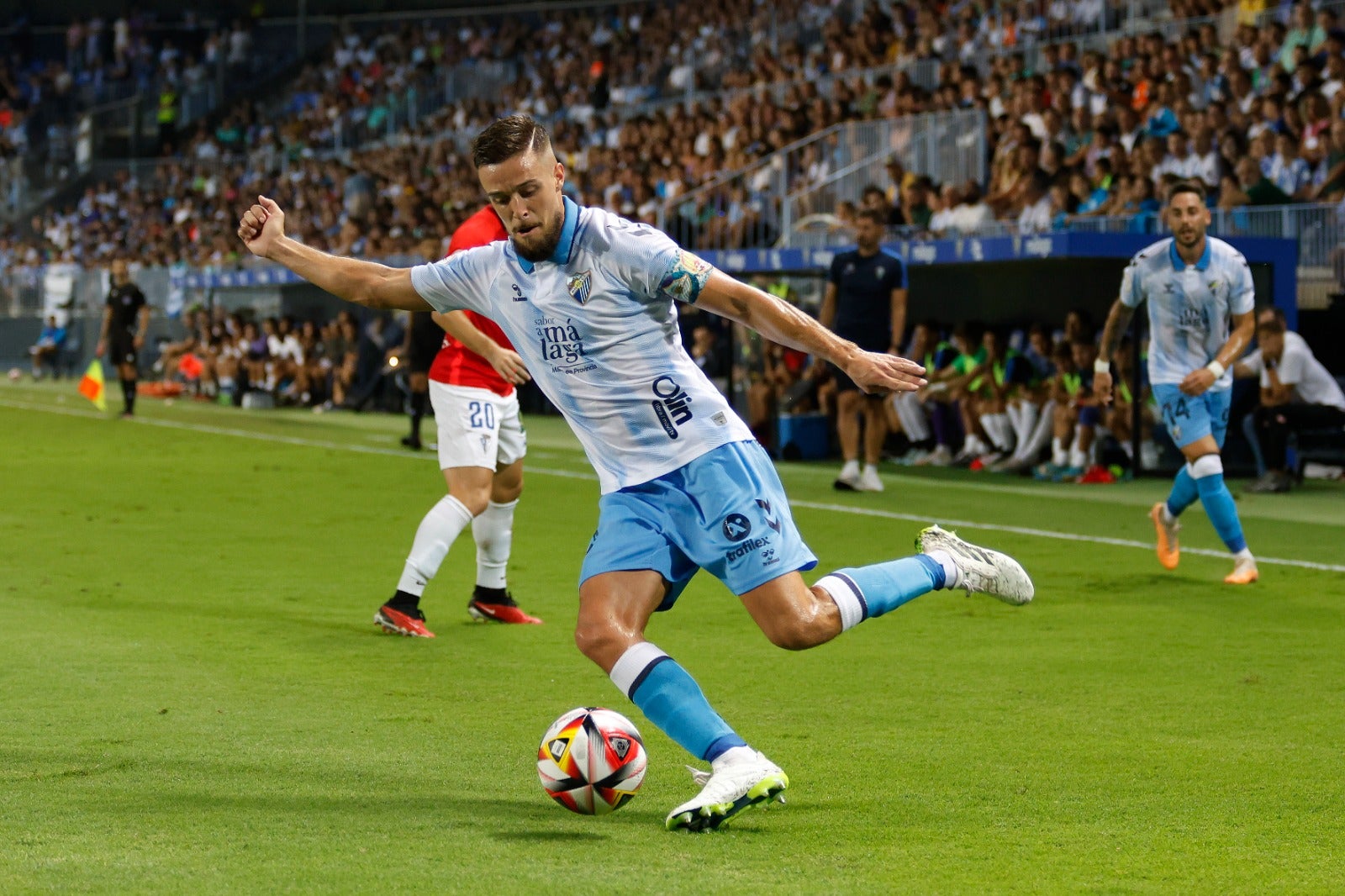 Las mejores imágenes del Málaga C. F. - San Fernando