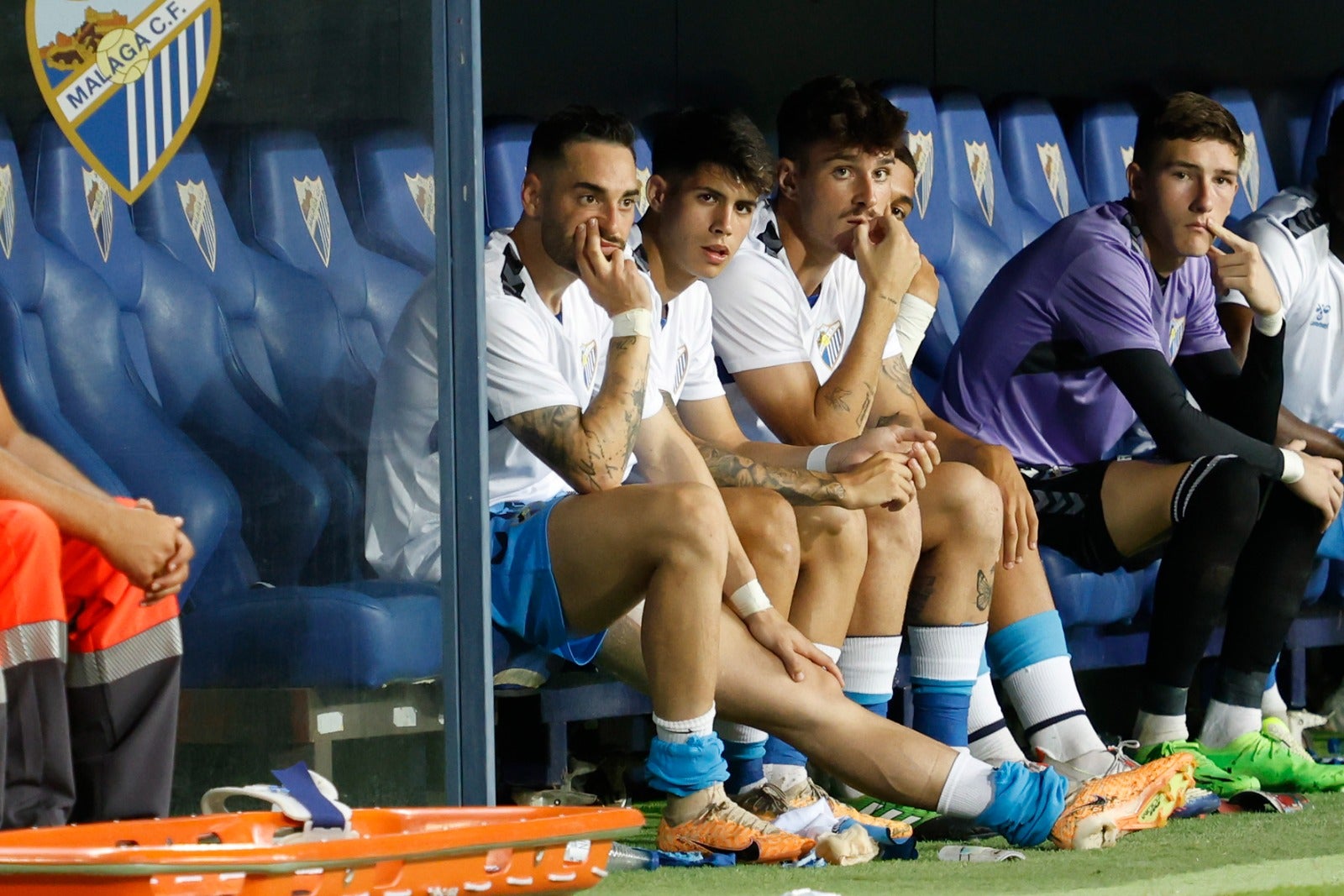 Las mejores imágenes del Málaga C. F. - San Fernando