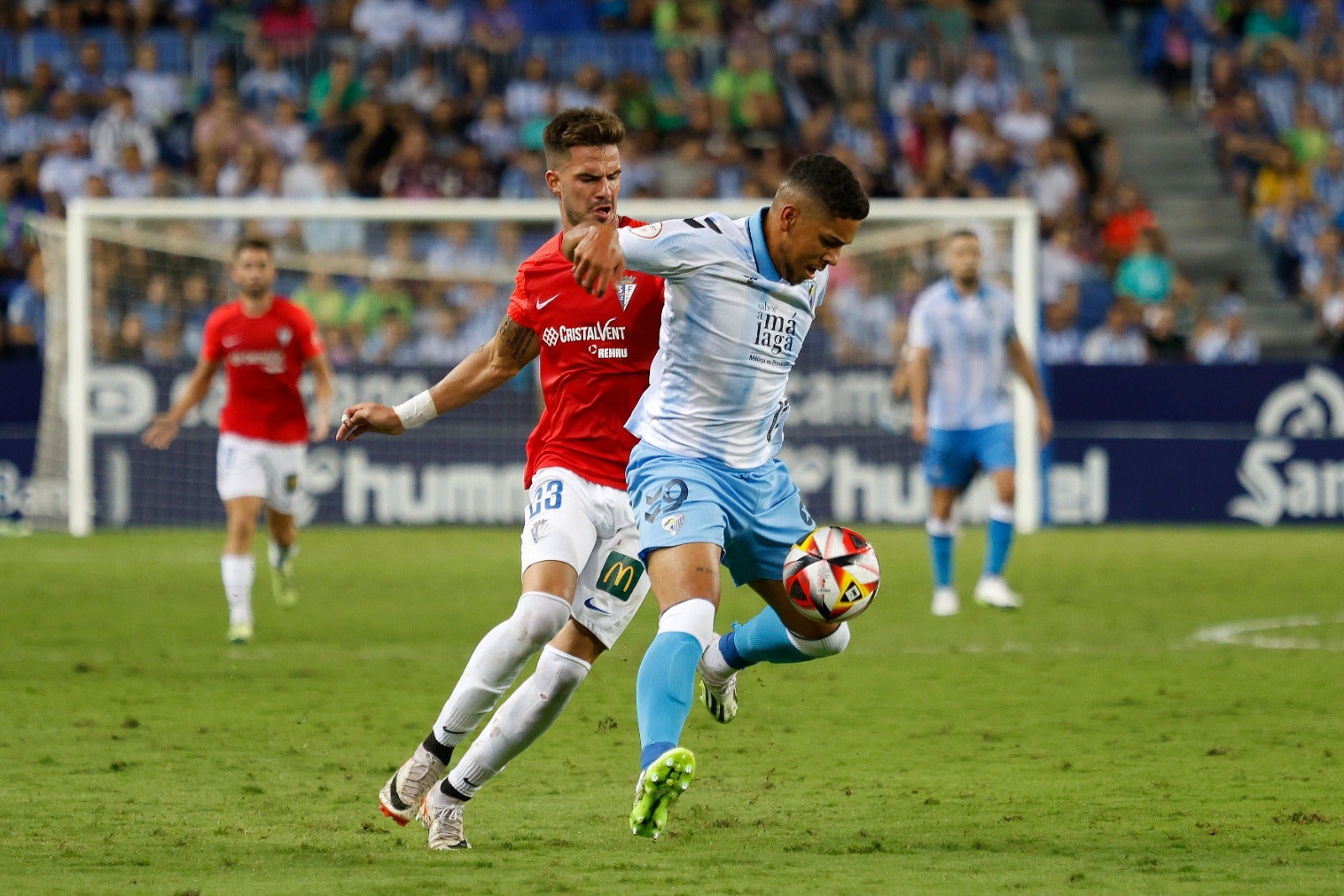 Las mejores imágenes del Málaga C. F. - San Fernando