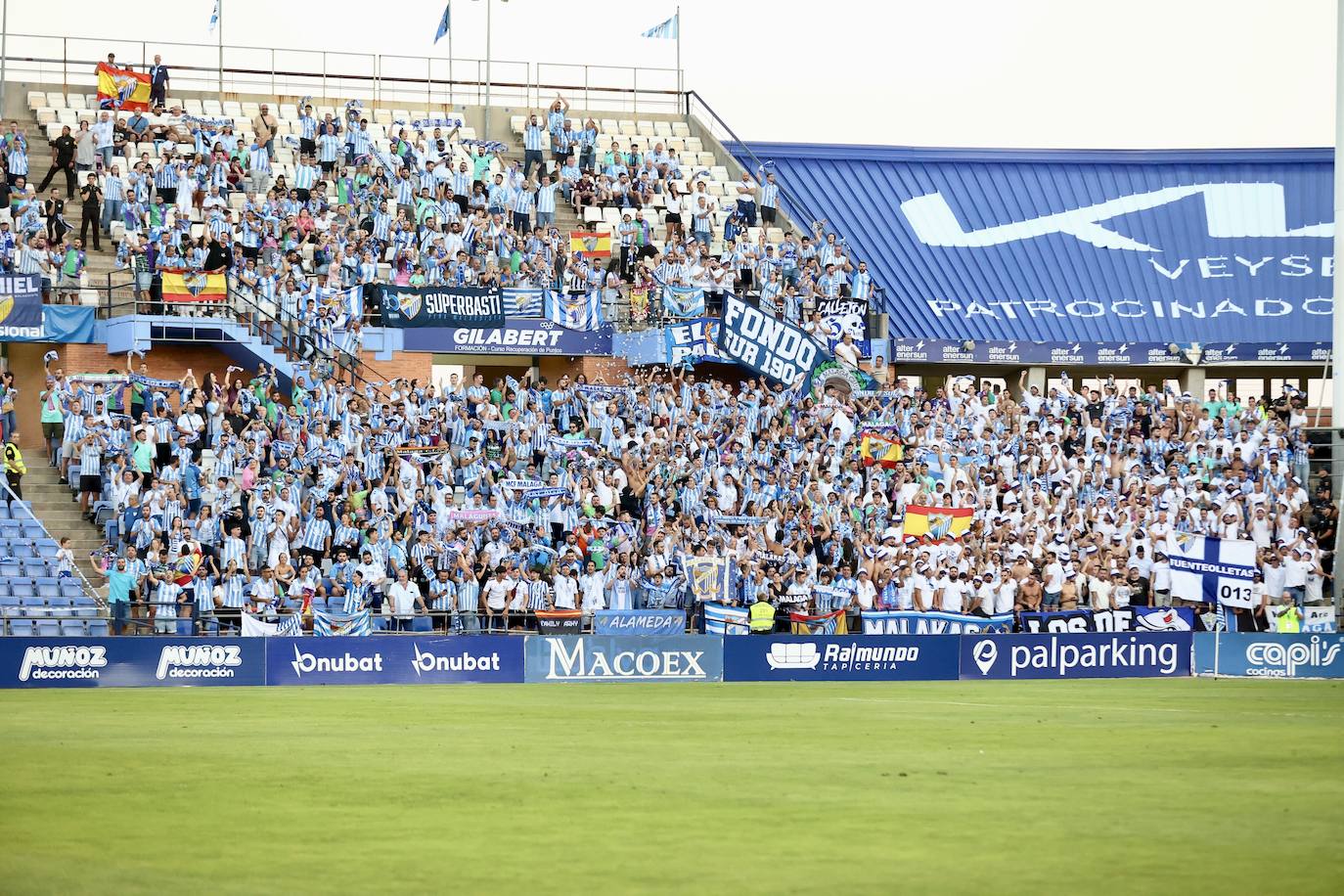 El Recreativo de Huelva-Málaga, en imágenes