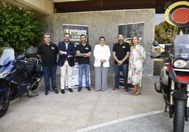 Presentación del Festival de motos que se celebrará en el Palacio de Congresos.