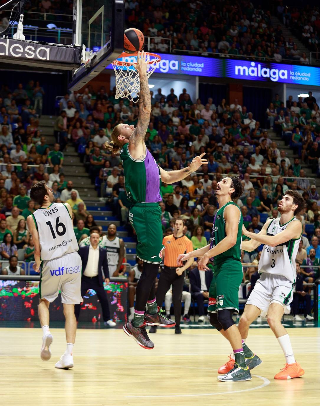 El Unicaja- Joventut, en imágenes