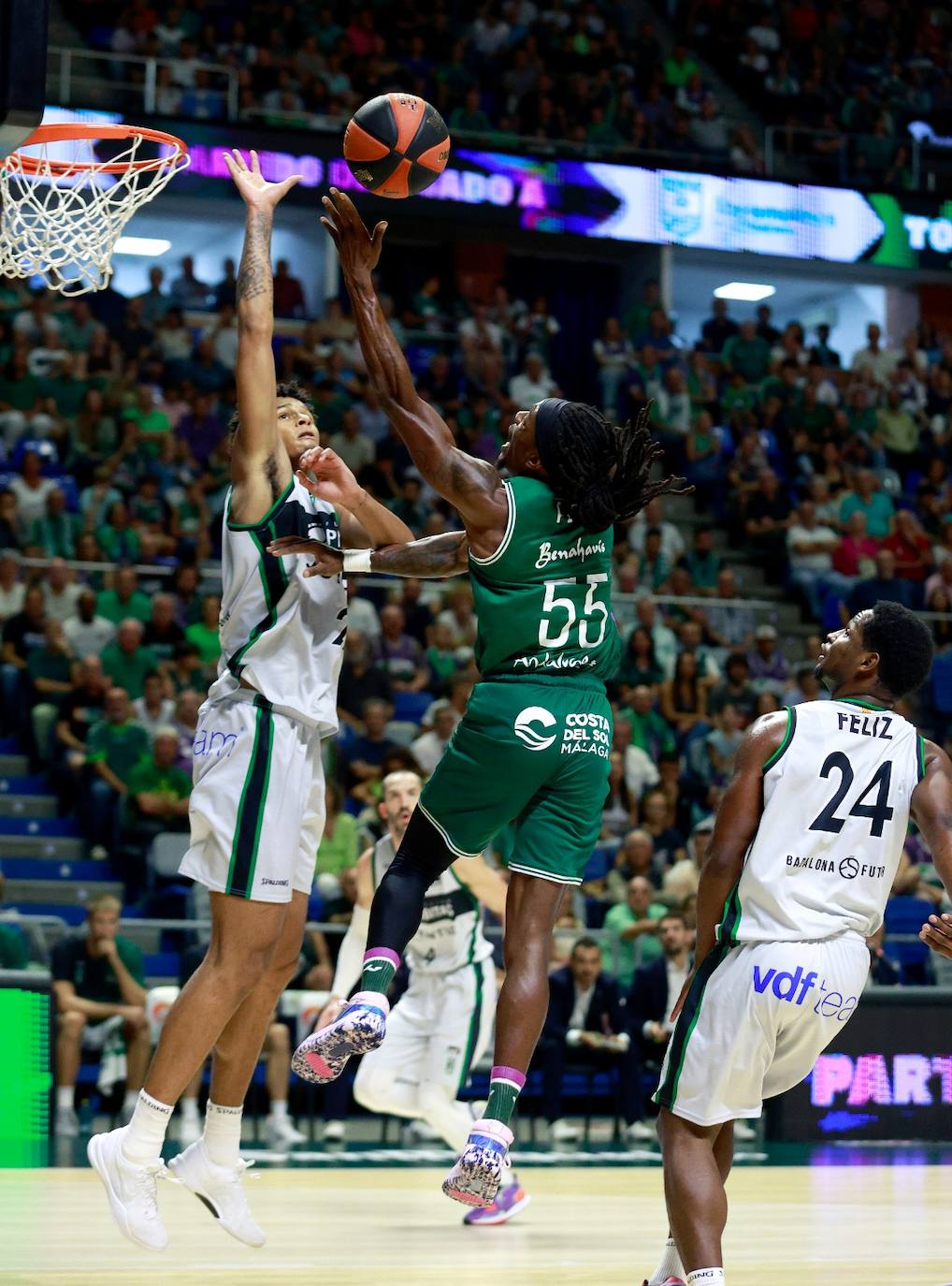 El Unicaja- Joventut, en imágenes