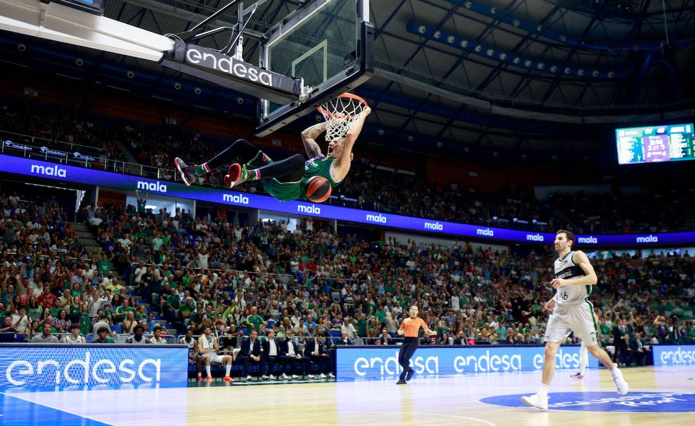 El Unicaja- Joventut, en imágenes