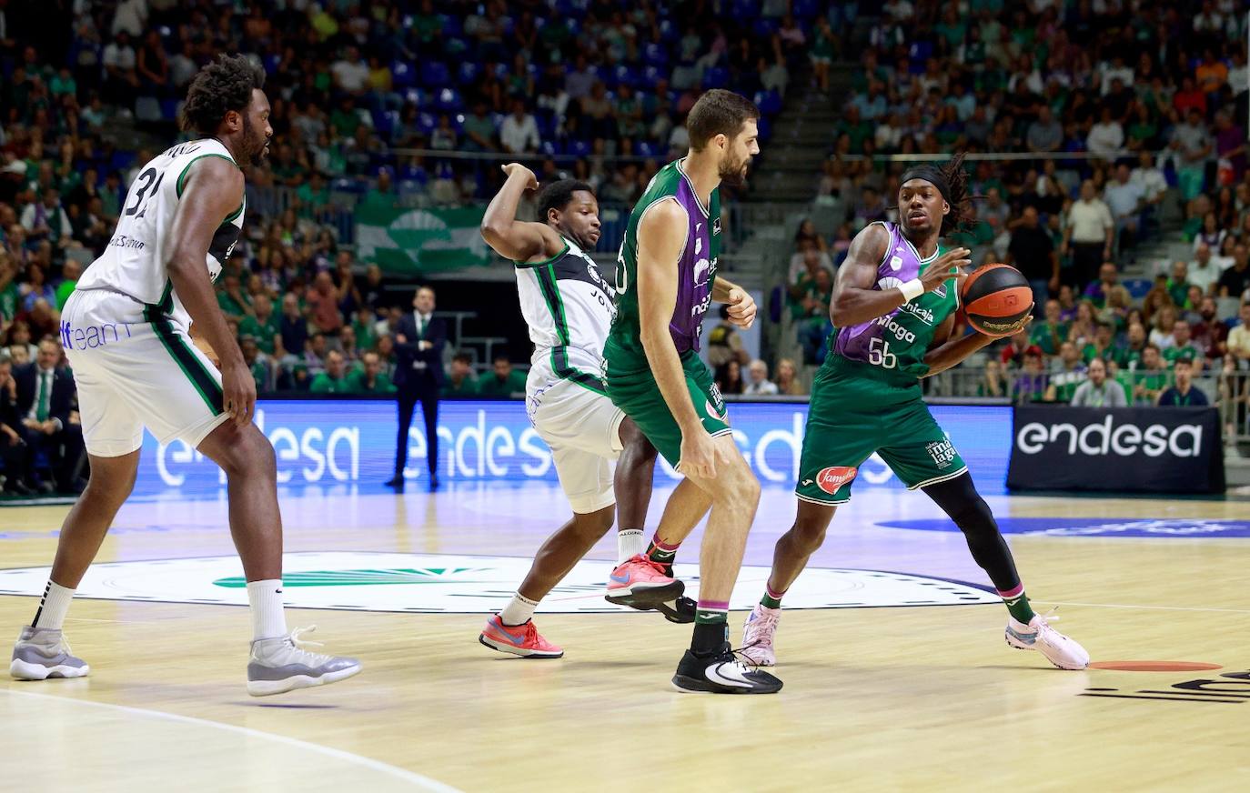 El Unicaja- Joventut, en imágenes