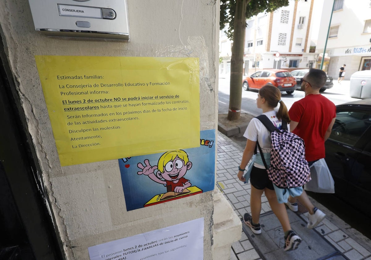 Las actividades extraescolares podrán comenzar en una semana en Málaga