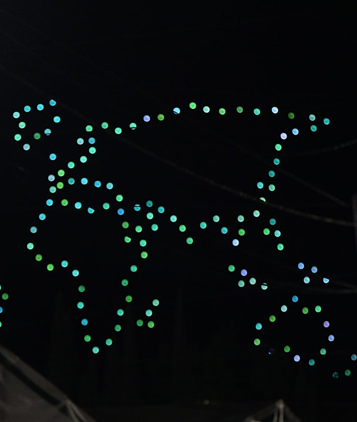 Imagen secundaria 2 - Fuegos artificiales, drones y homenajes en el arranque de la feria de San Pedro Alcántara 2023