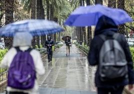 Cuatro provincias andaluzas en aviso amarillo este martes por fuertes lluvias o viento