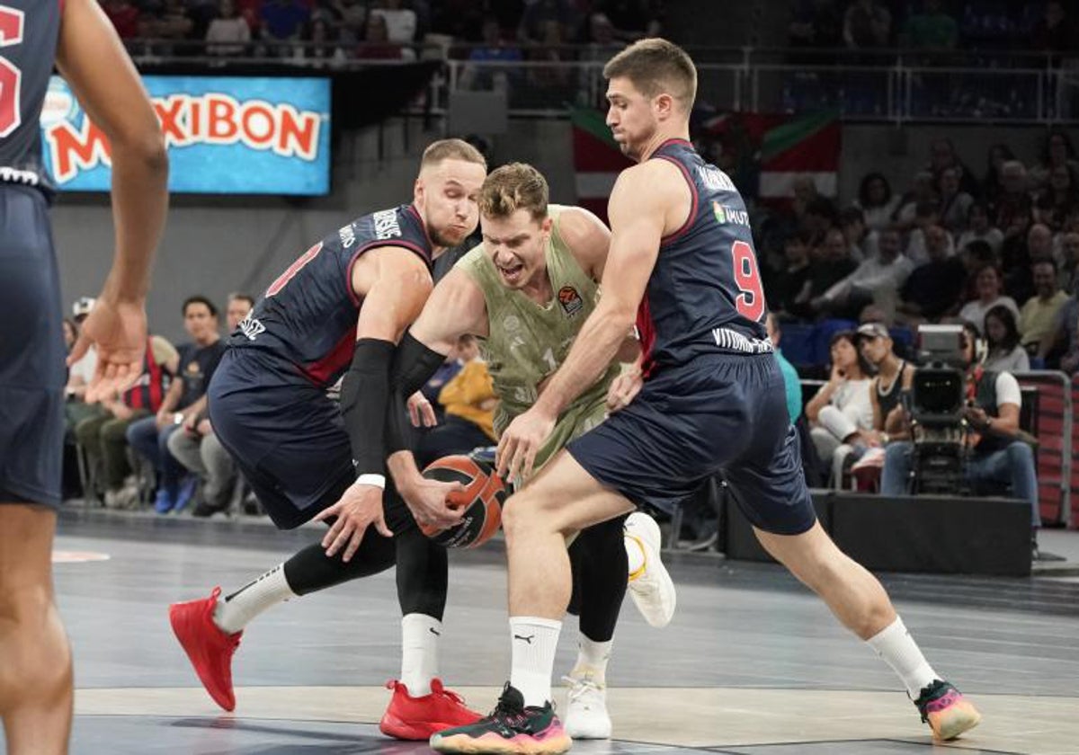 El Zalgiris logró ganar en el Buesa Arena.