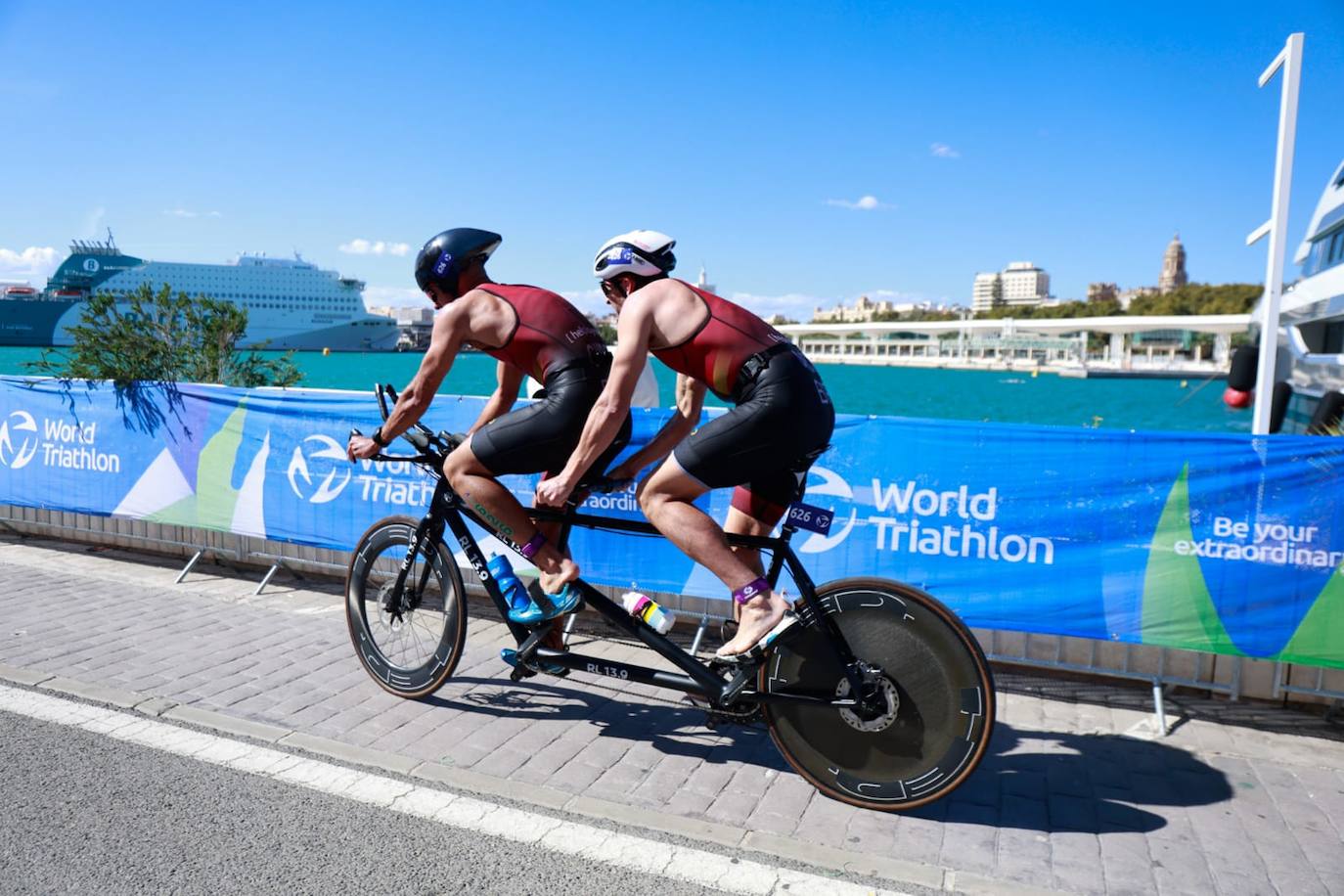 Las mejores fotos de la Copa del Mundo de Triatlón Paralímpico disputada en Málaga