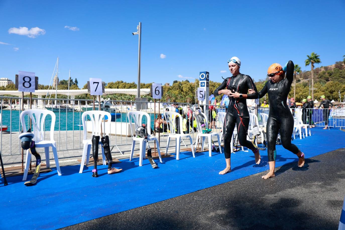 Las mejores fotos de la Copa del Mundo de Triatlón Paralímpico disputada en Málaga