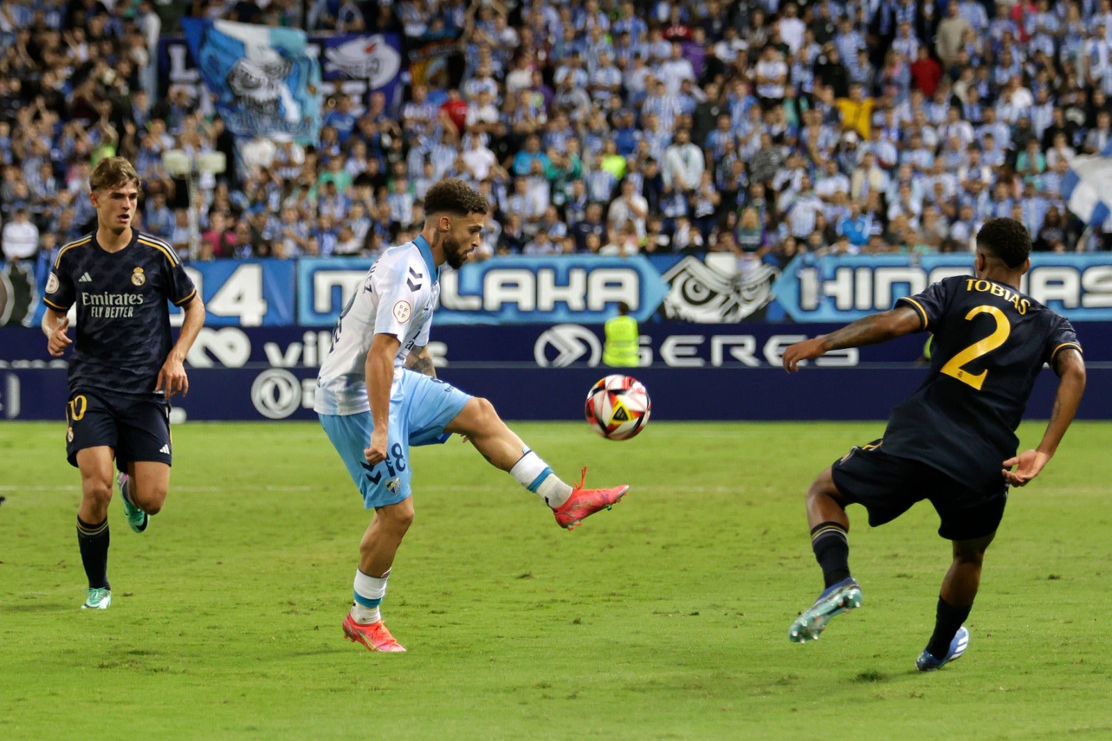 Las mejores imágenes del Málaga - Real Madrid Castilla