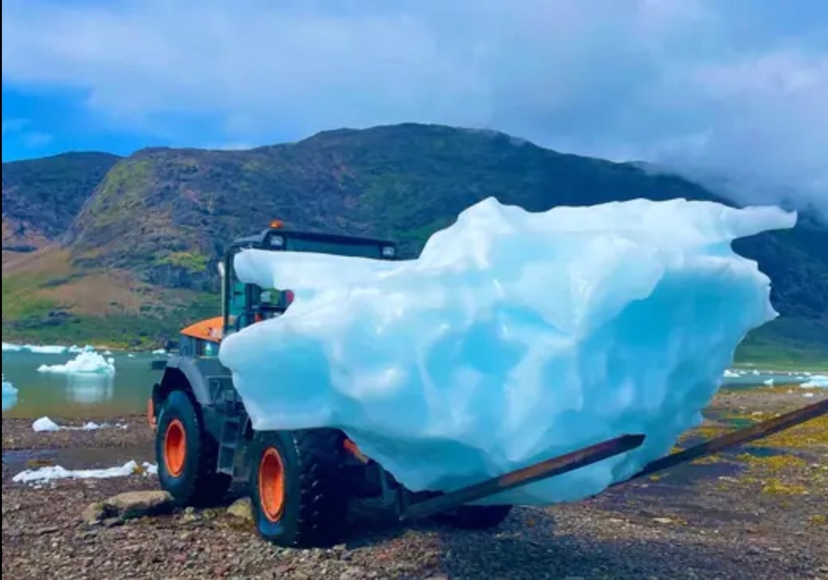 El iceberg que iba a acabar en calle Larios