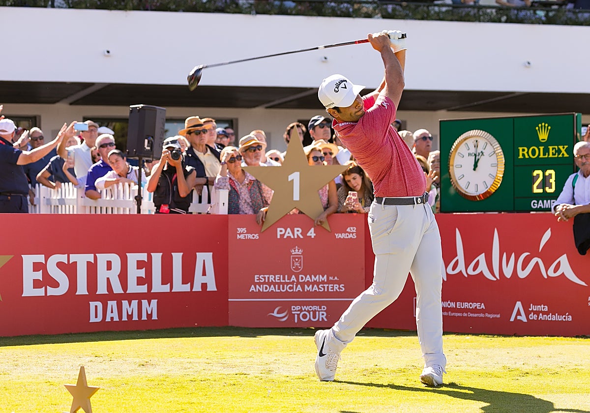 Oatagui a la salida de un hoyo.