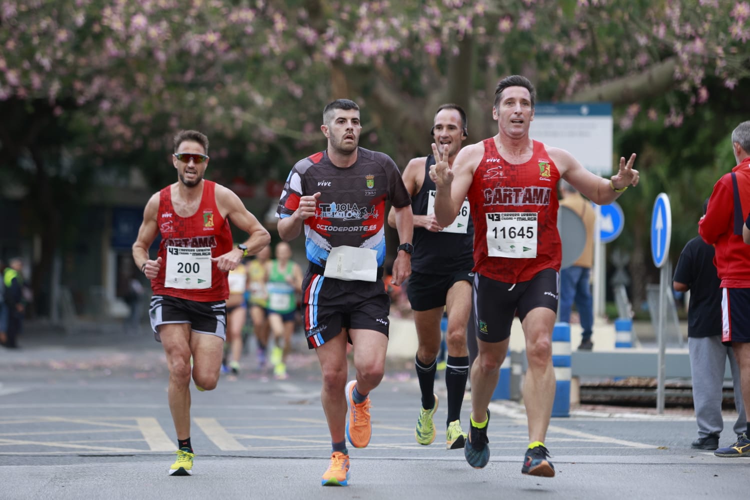 Las mejores fotos de la Carrera Urbana Ciudad de Málaga 2023