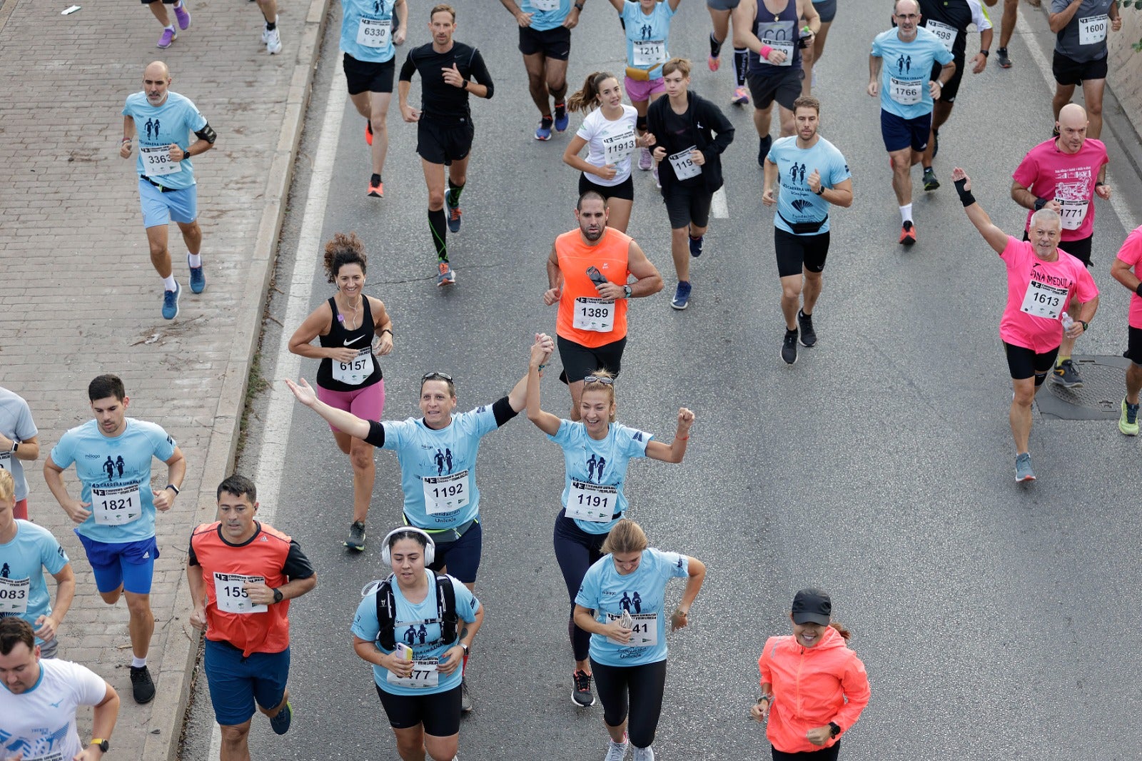 Las mejores fotos de la Carrera Urbana Ciudad de Málaga 2023