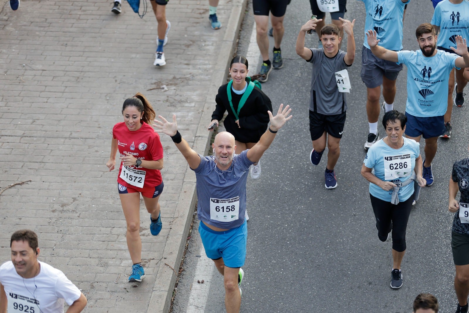 Las mejores fotos de la Carrera Urbana Ciudad de Málaga 2023