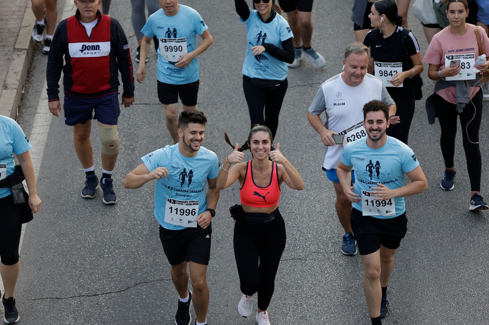 Las mejores fotos de la Carrera Urbana Ciudad de Málaga 2023