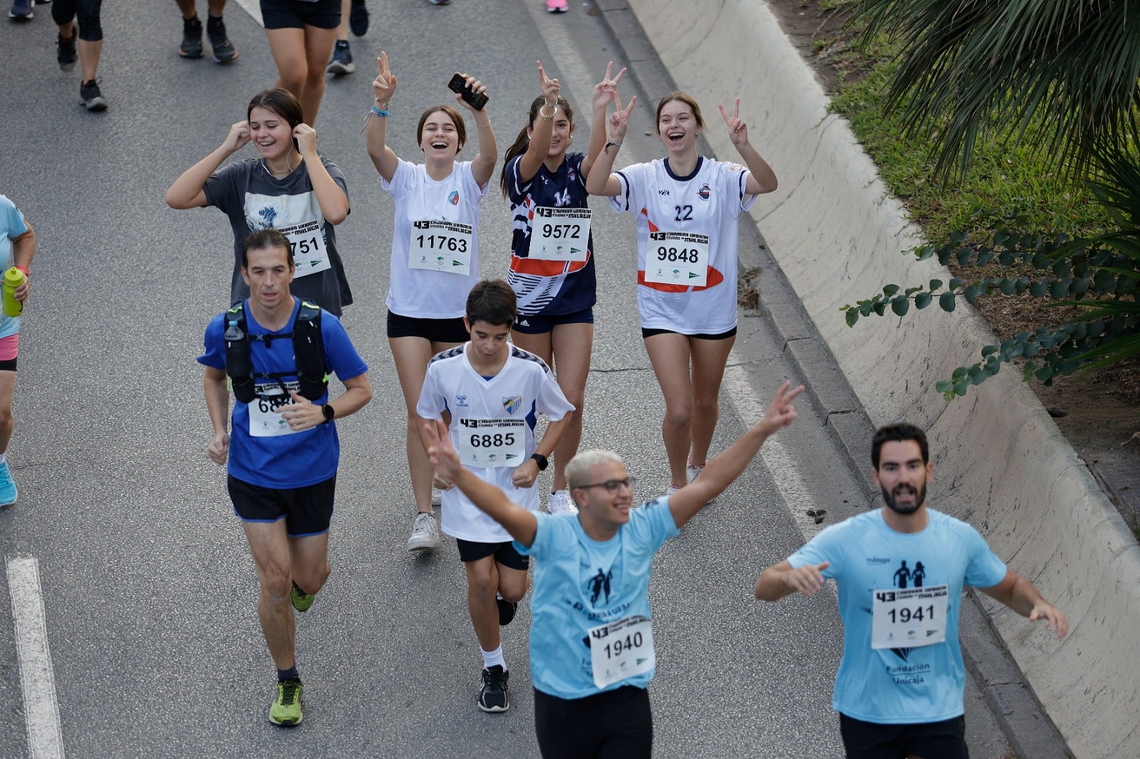 Las mejores fotos de la Carrera Urbana Ciudad de Málaga 2023