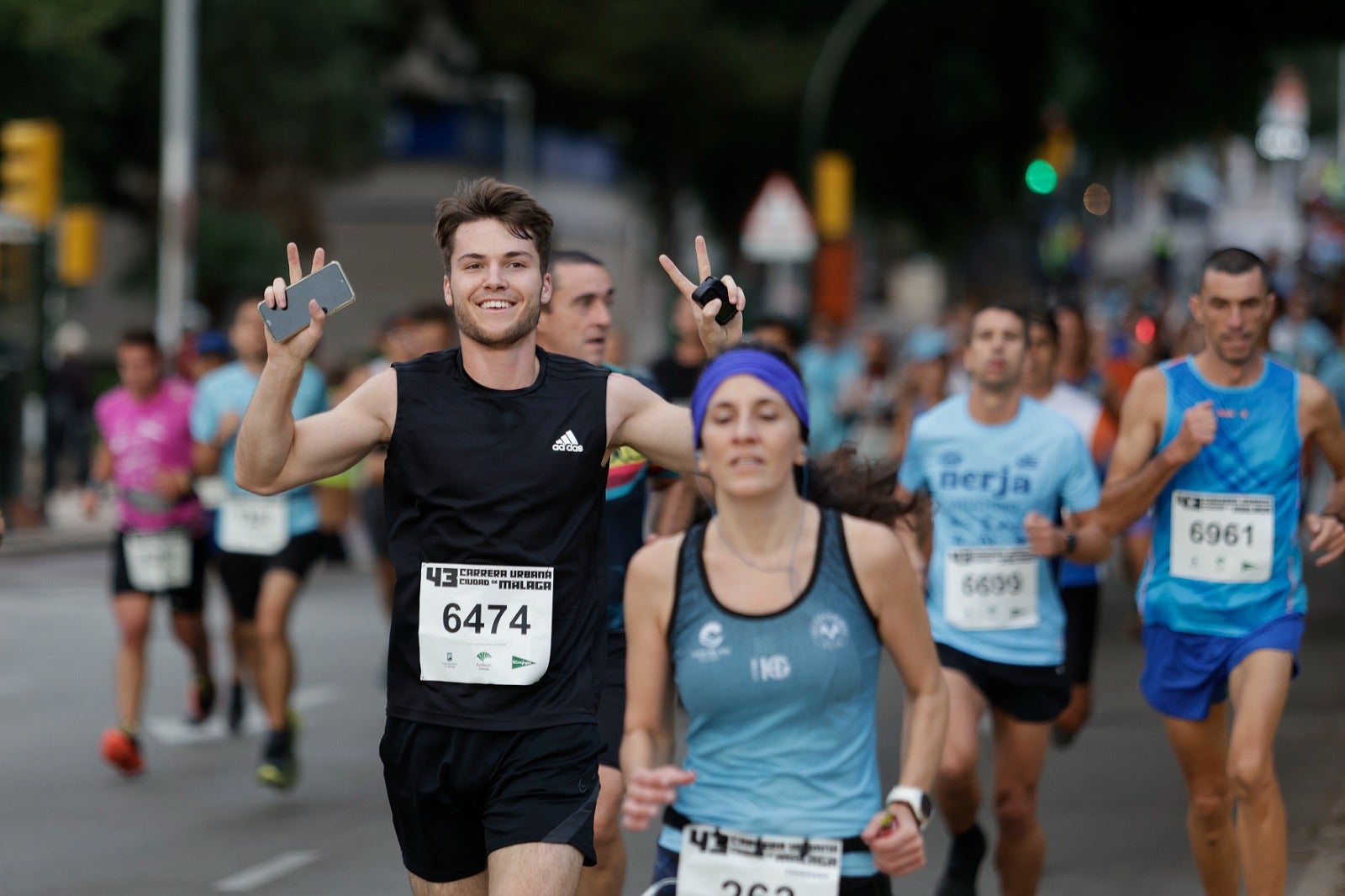 Las mejores fotos de la Carrera Urbana Ciudad de Málaga 2023