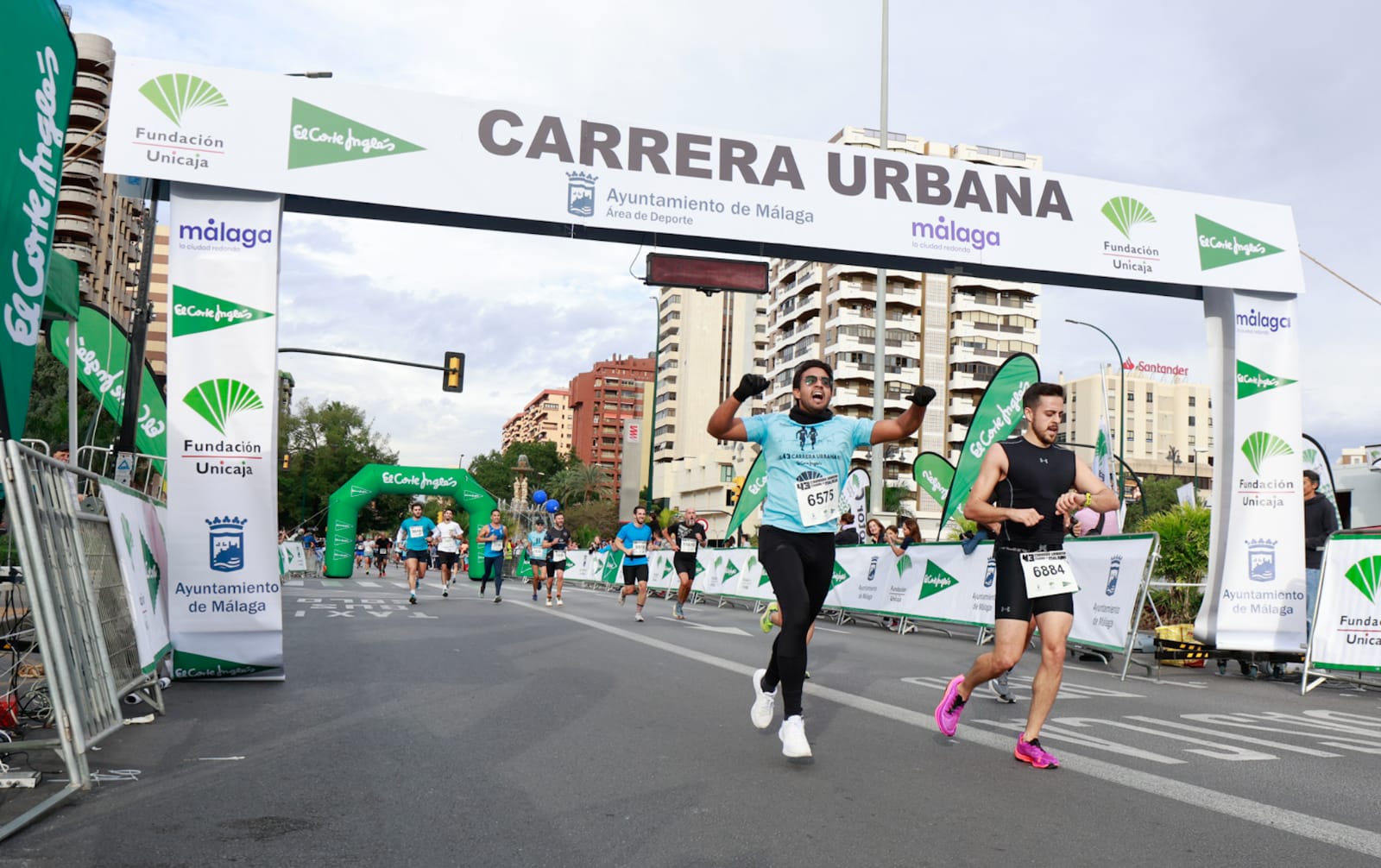 Las mejores fotos de la Carrera Urbana Ciudad de Málaga 2023