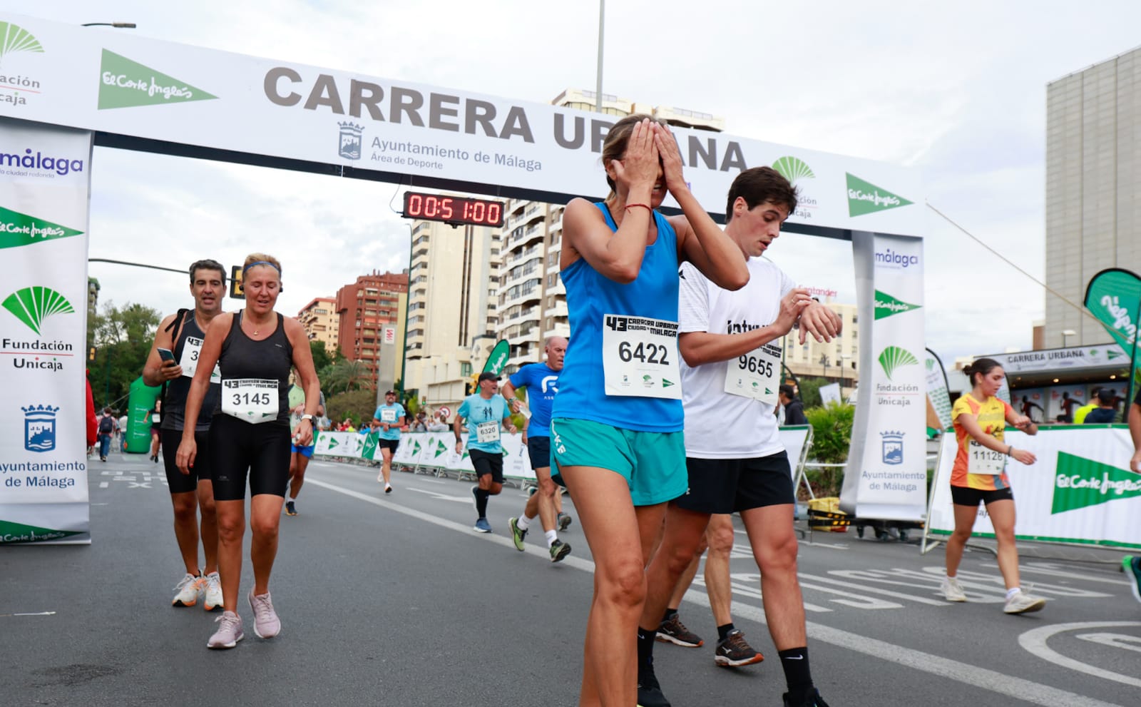 Las mejores fotos de la Carrera Urbana Ciudad de Málaga 2023