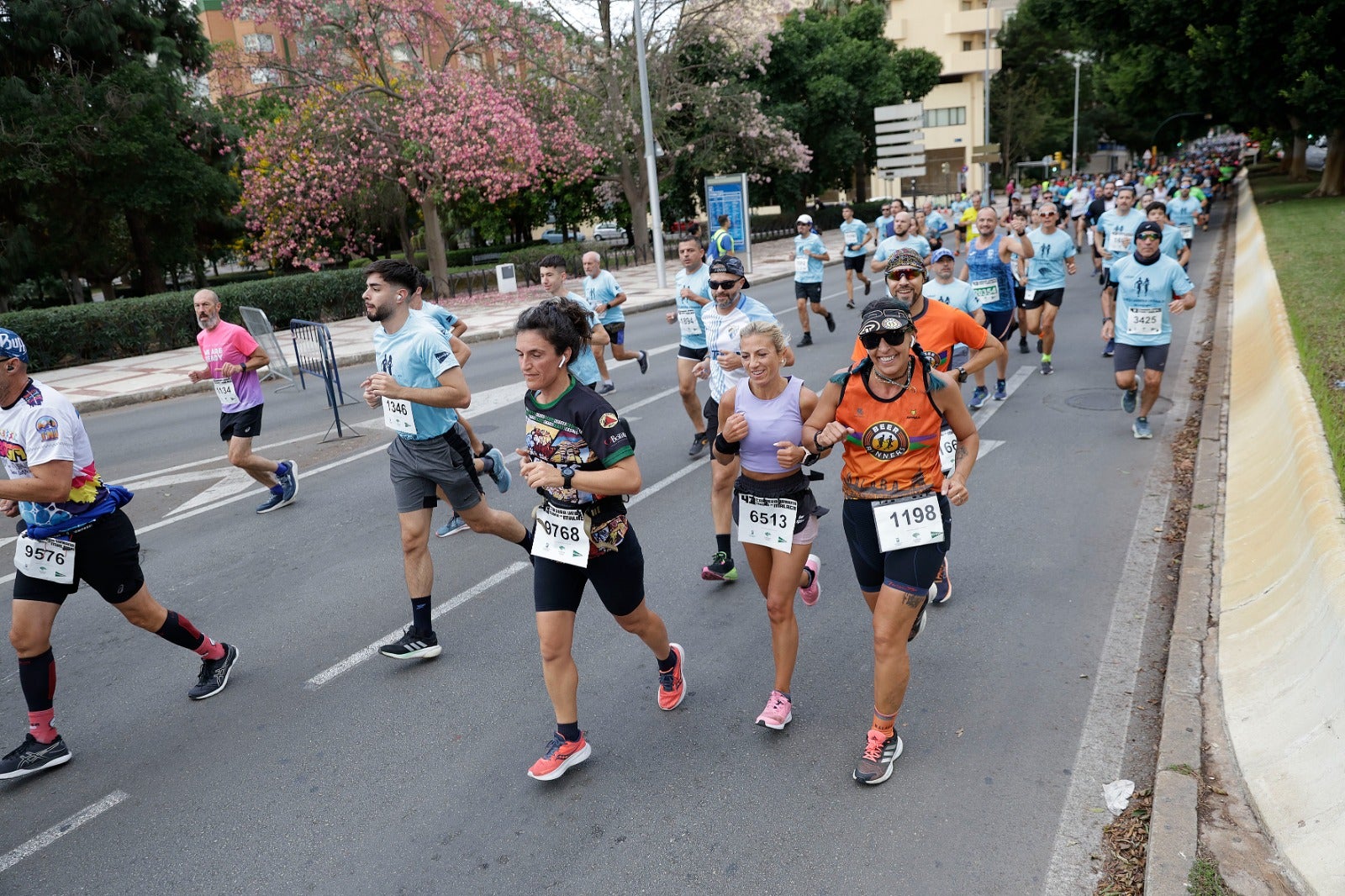 Las mejores fotos de la Carrera Urbana Ciudad de Málaga 2023