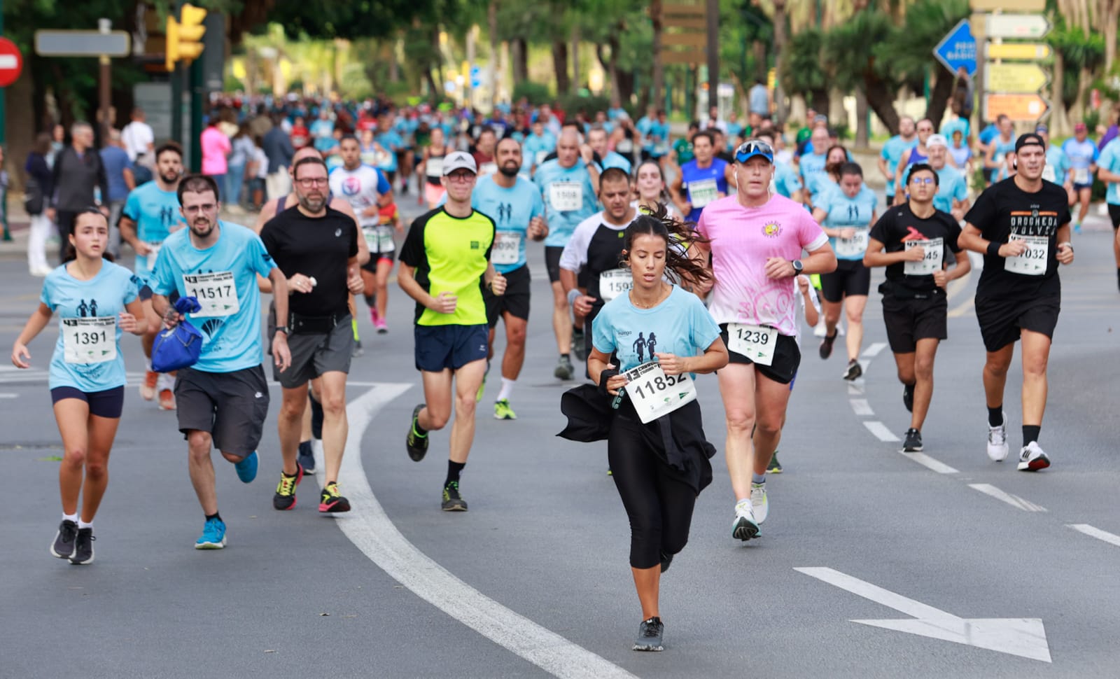 Las mejores fotos de la Carrera Urbana Ciudad de Málaga 2023