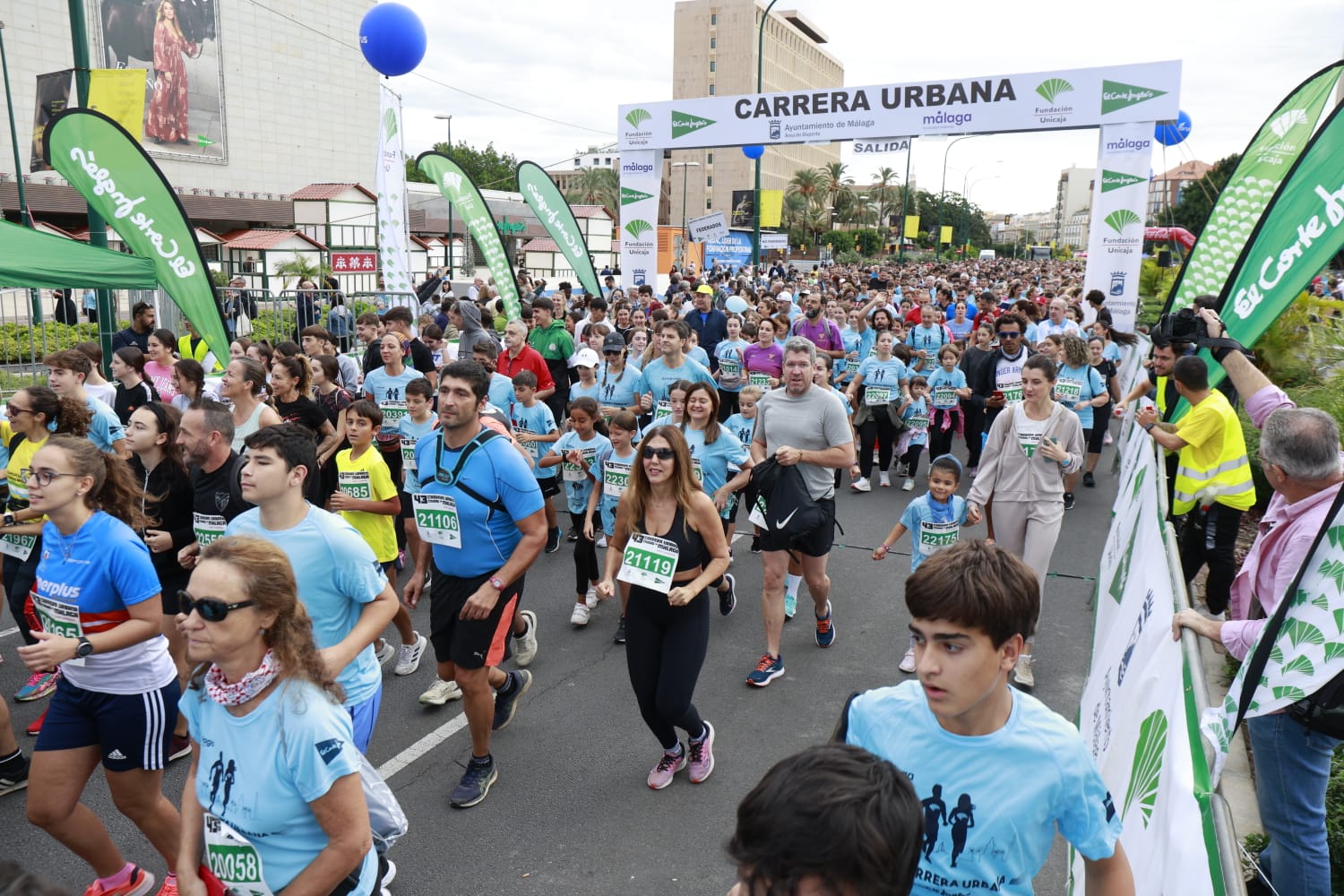 Las mejores fotos de la Carrera Urbana Ciudad de Málaga 2023