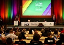 Un momento del III Congreso Internacional LGTBI de Andalucía.