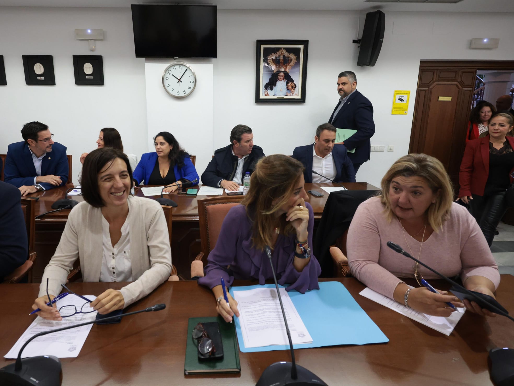 Pleno en el Ayuntamiento de Mijas