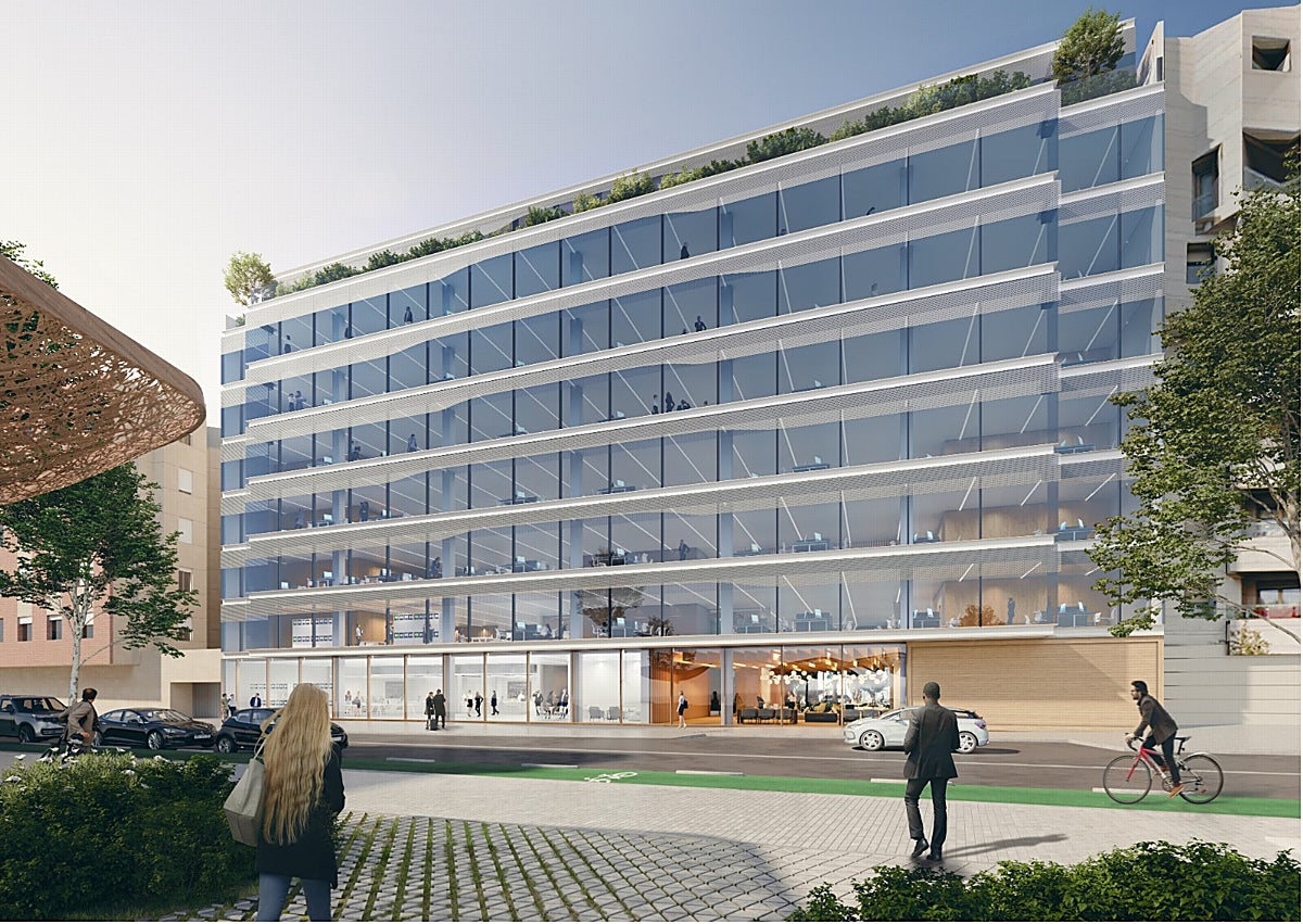 Imagen secundaria 1 - Así son los nuevos edificios de oficinas que meten a Málaga en la liga de las grandes ciudades