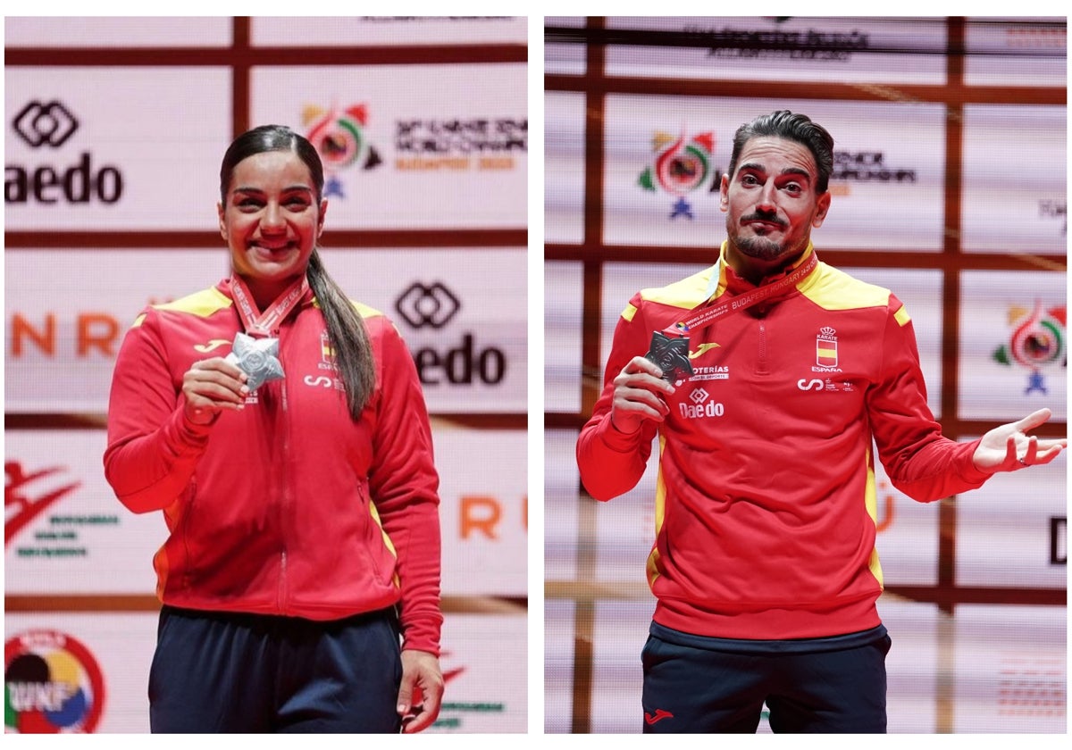 Damián Quintero y María Torres, subcampeones del mundo