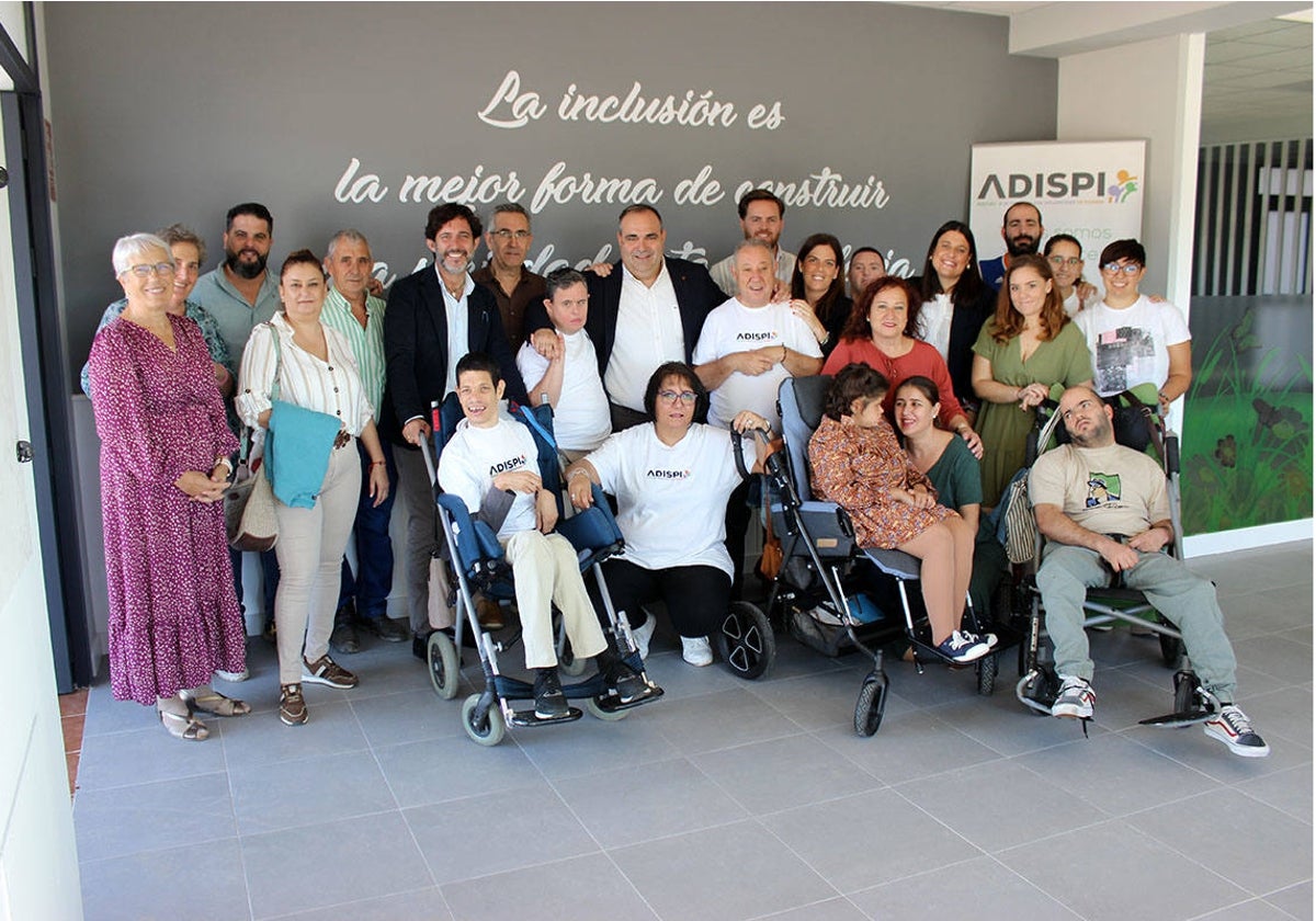 La inauguración de la nueva sede de Adispi en Pizarra.