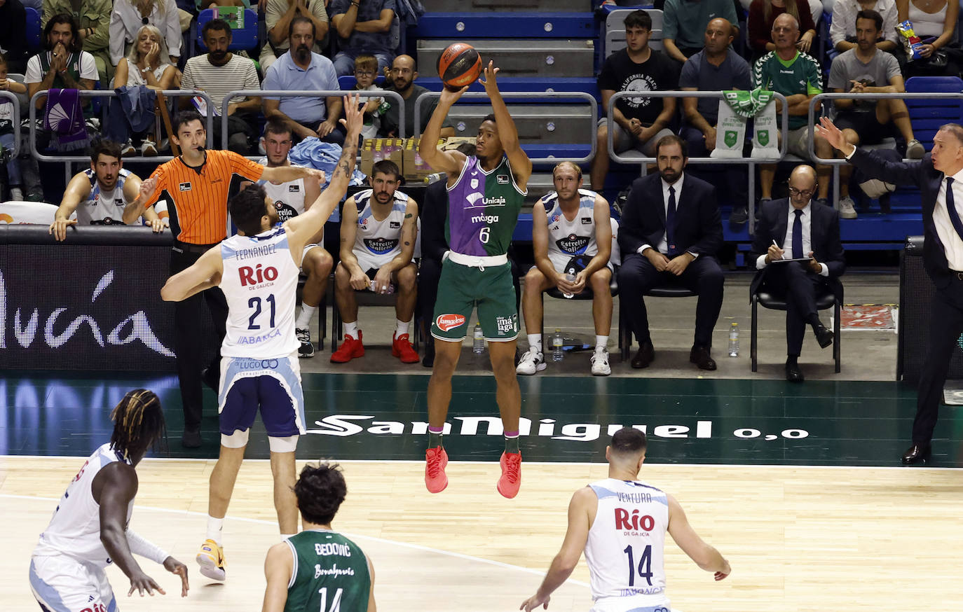 El Unicaja-Río Breogán, en imágenes