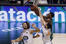 El Unicaja-Río Breogán, en imágenes