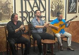 José Chaparro, en una imagen de una actuación subida sus redes sociales.