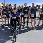 Un hueco para la solidaridad en la Media Maratón de Málaga