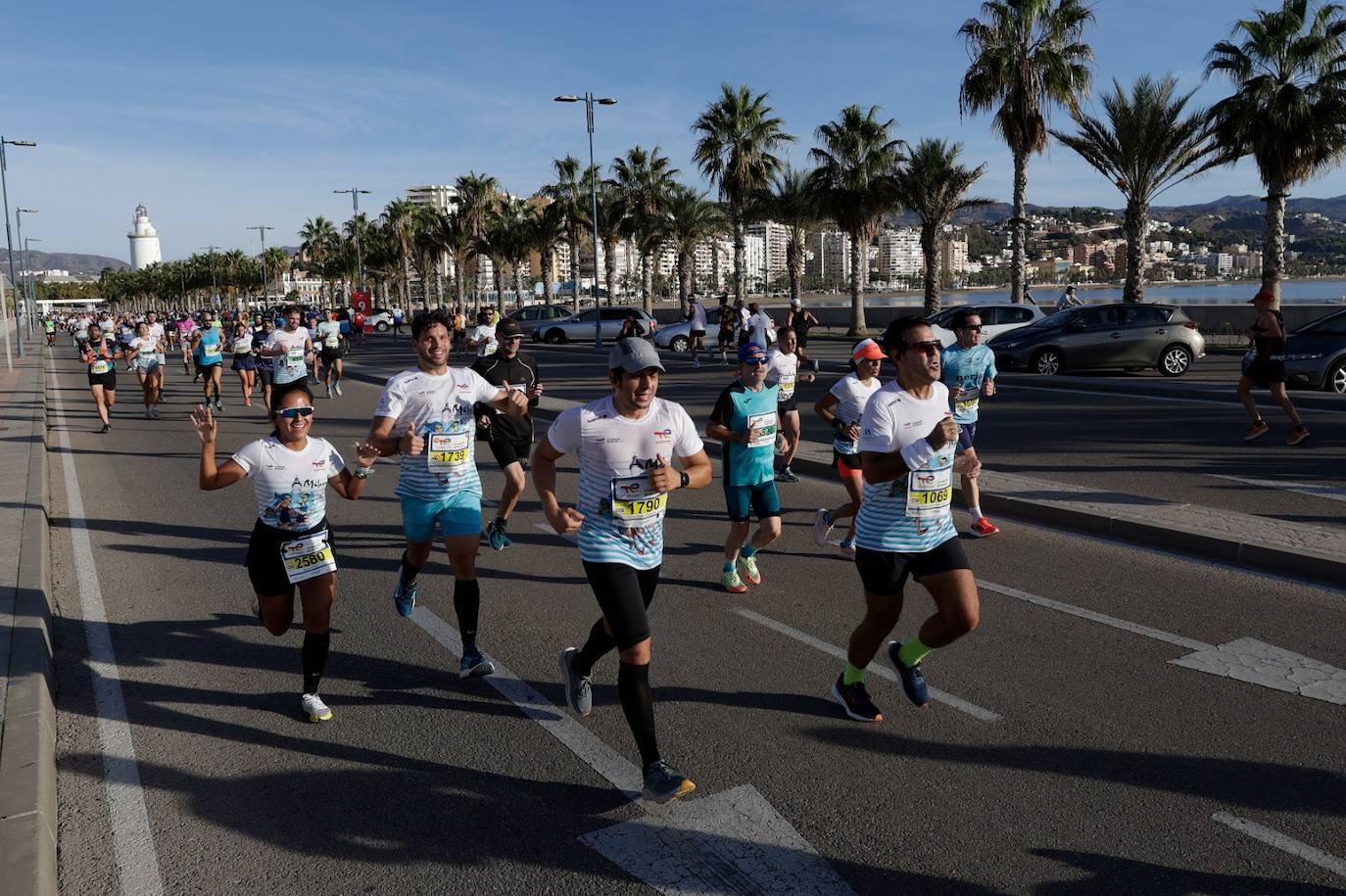 Toroitich pulveriza el récord de la Media Maratón de Málaga, con un registro de 59:13, más de un minuto menos que la plusmarca alcanzada en 2022.