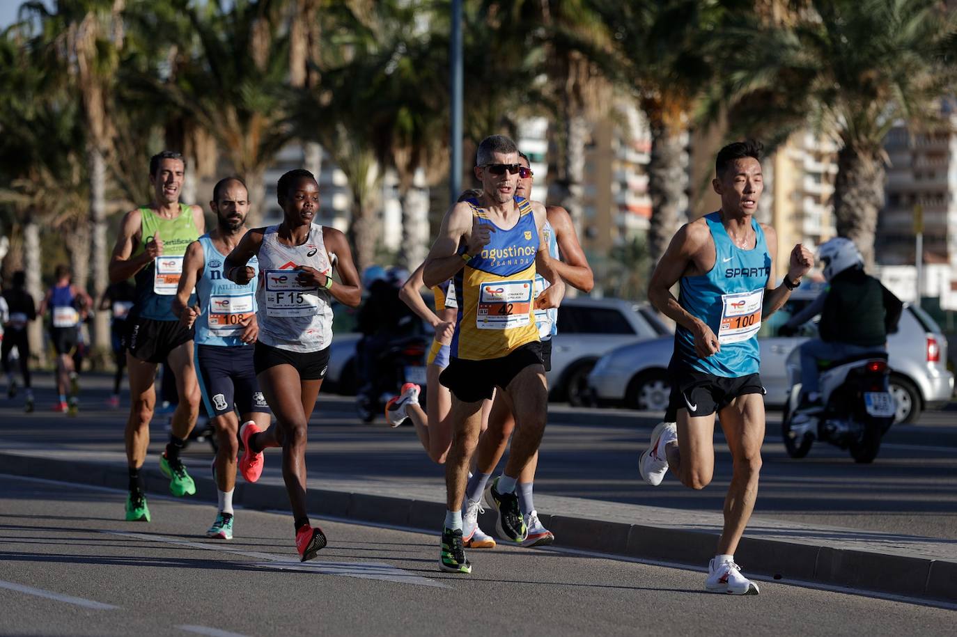 Toroitich pulveriza el récord de la Media Maratón de Málaga, con un registro de 59:13, más de un minuto menos que la plusmarca alcanzada en 2022.