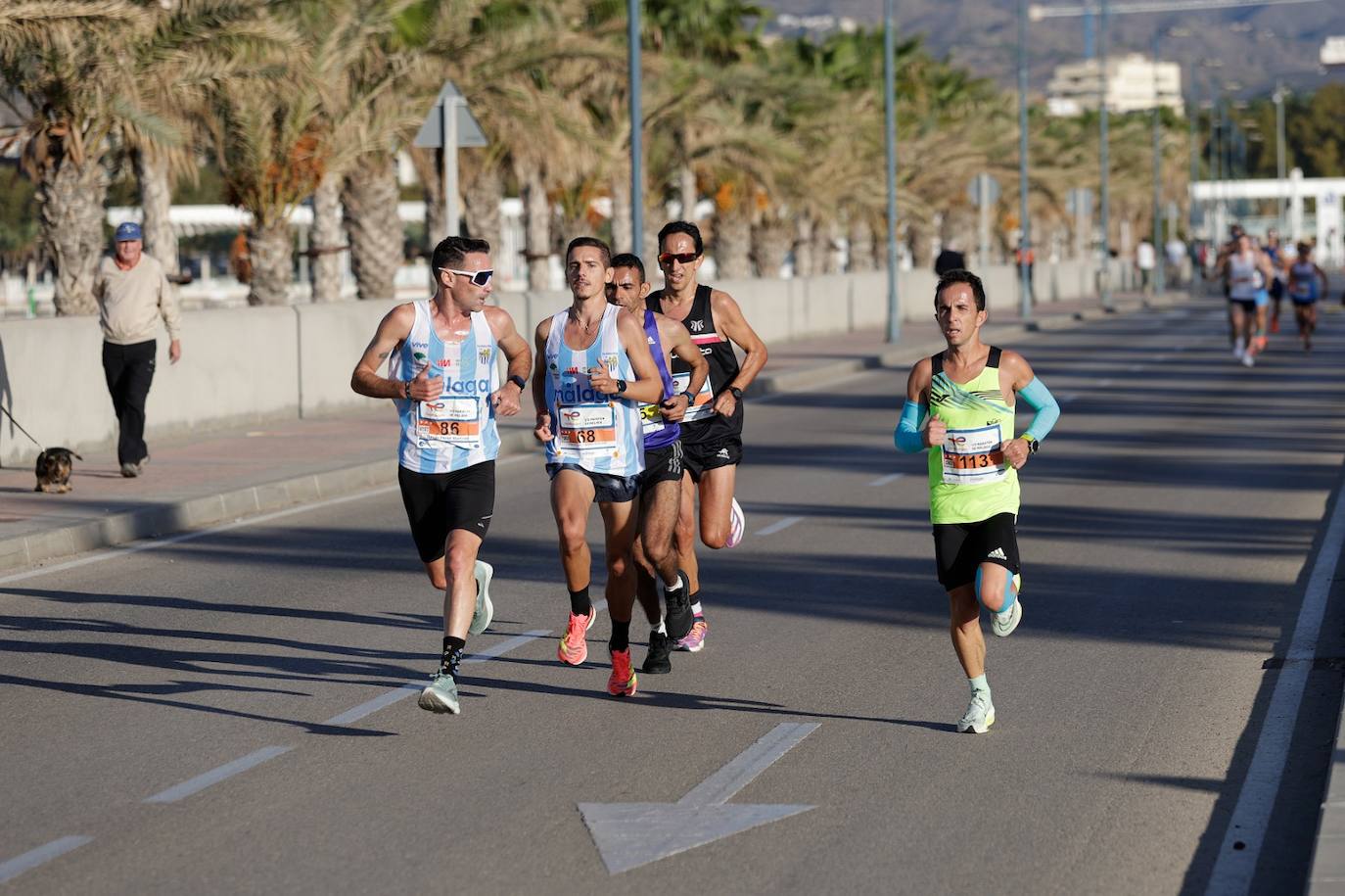 Toroitich pulveriza el récord de la Media Maratón de Málaga, con un registro de 59:13, más de un minuto menos que la plusmarca alcanzada en 2022.