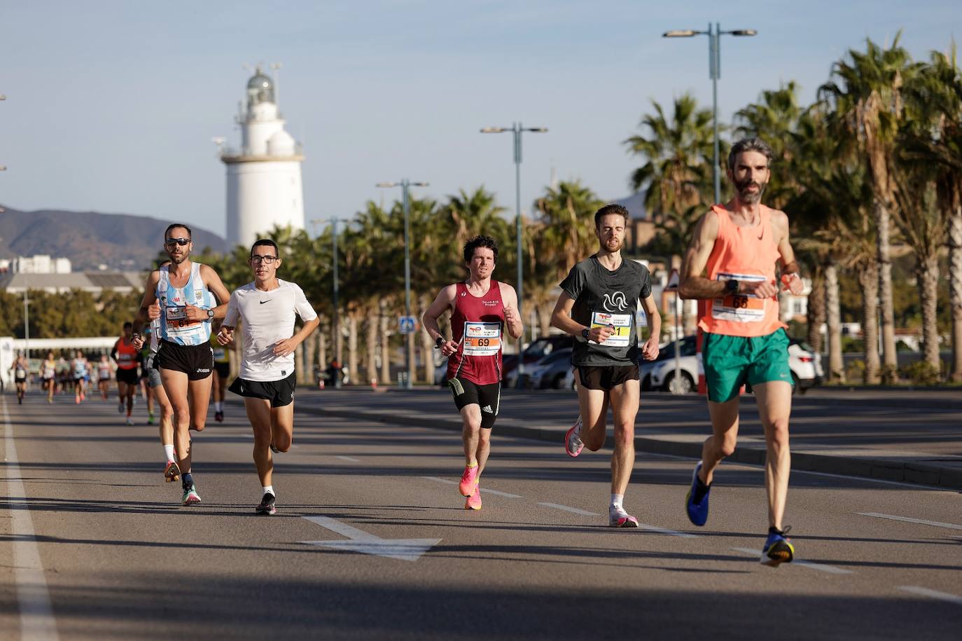 Toroitich pulveriza el récord de la Media Maratón de Málaga, con un registro de 59:13, más de un minuto menos que la plusmarca alcanzada en 2022.