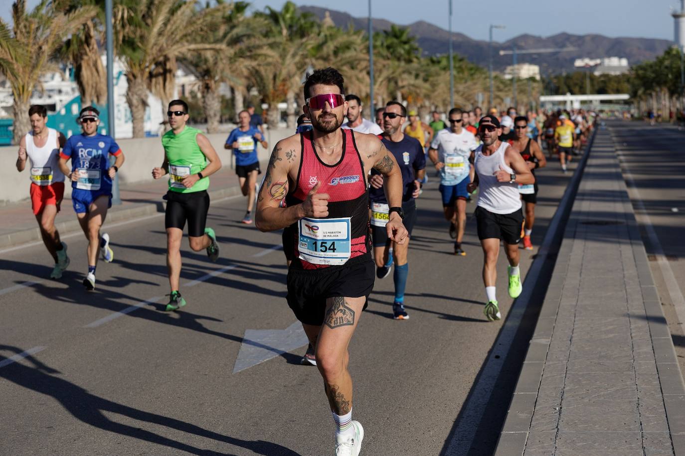 Toroitich pulveriza el récord de la Media Maratón de Málaga, con un registro de 59:13, más de un minuto menos que la plusmarca alcanzada en 2022.