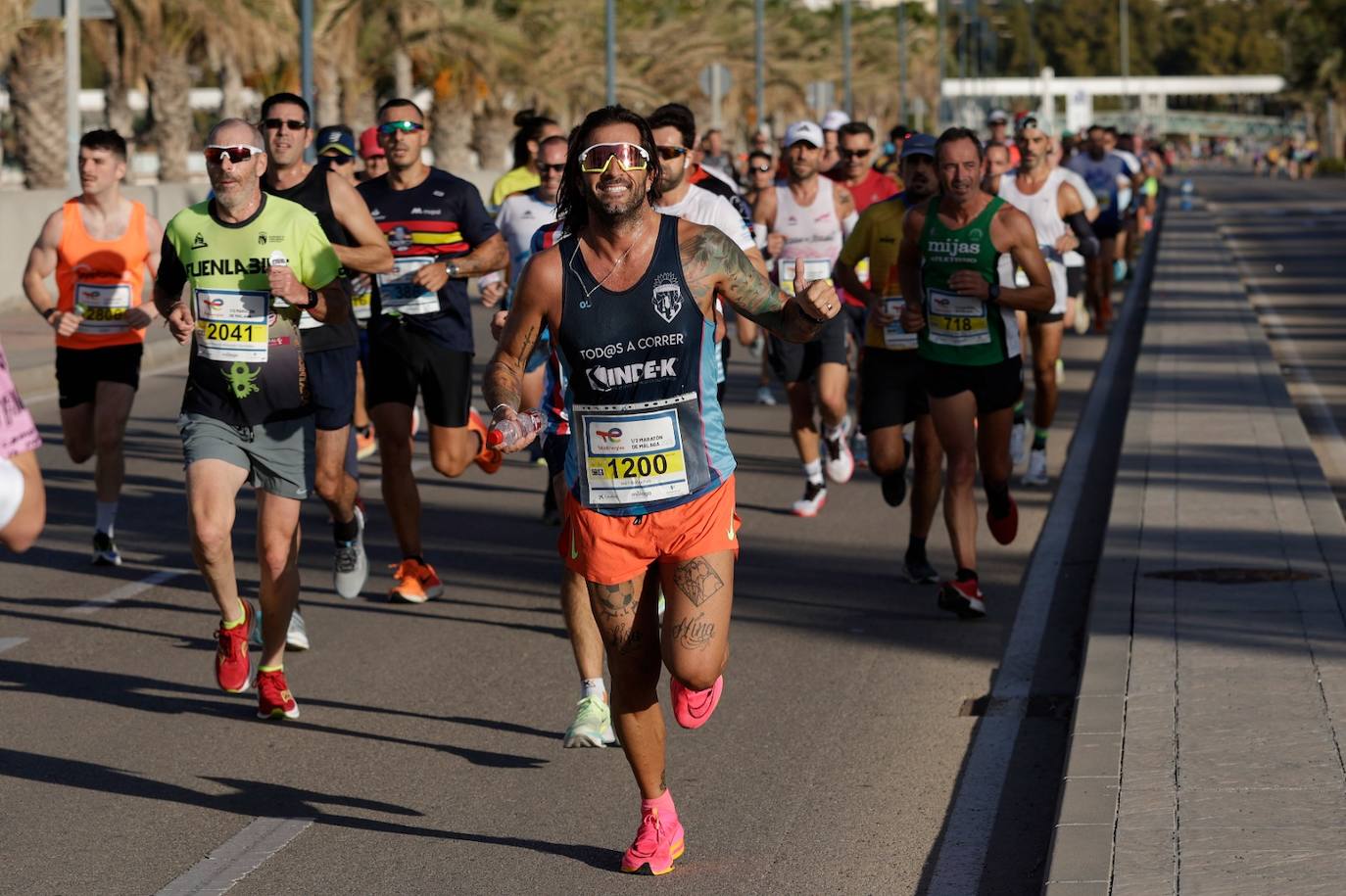 Toroitich pulveriza el récord de la Media Maratón de Málaga, con un registro de 59:13, más de un minuto menos que la plusmarca alcanzada en 2022.