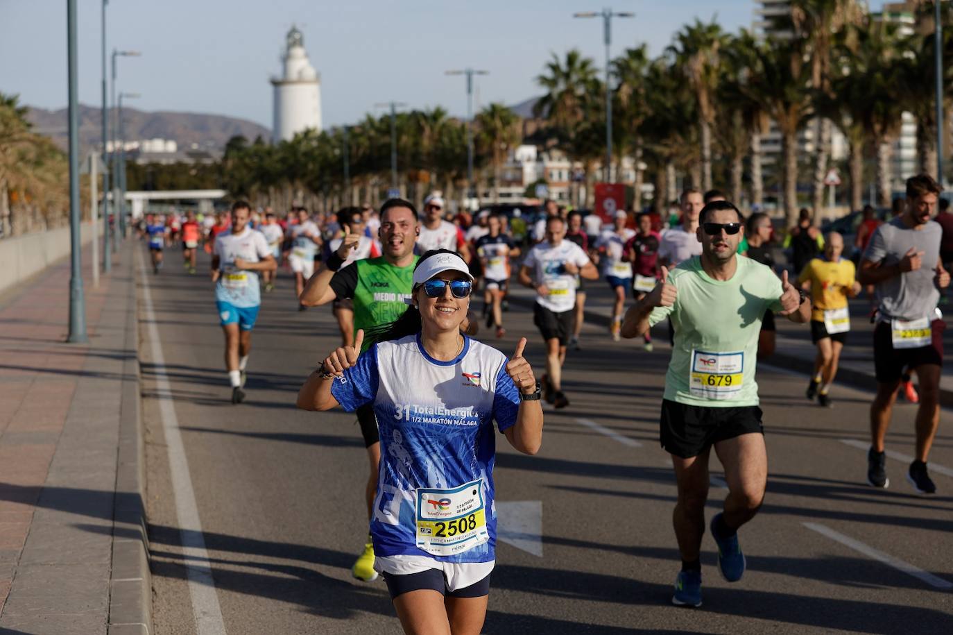 Toroitich pulveriza el récord de la Media Maratón de Málaga, con un registro de 59:13, más de un minuto menos que la plusmarca alcanzada en 2022.