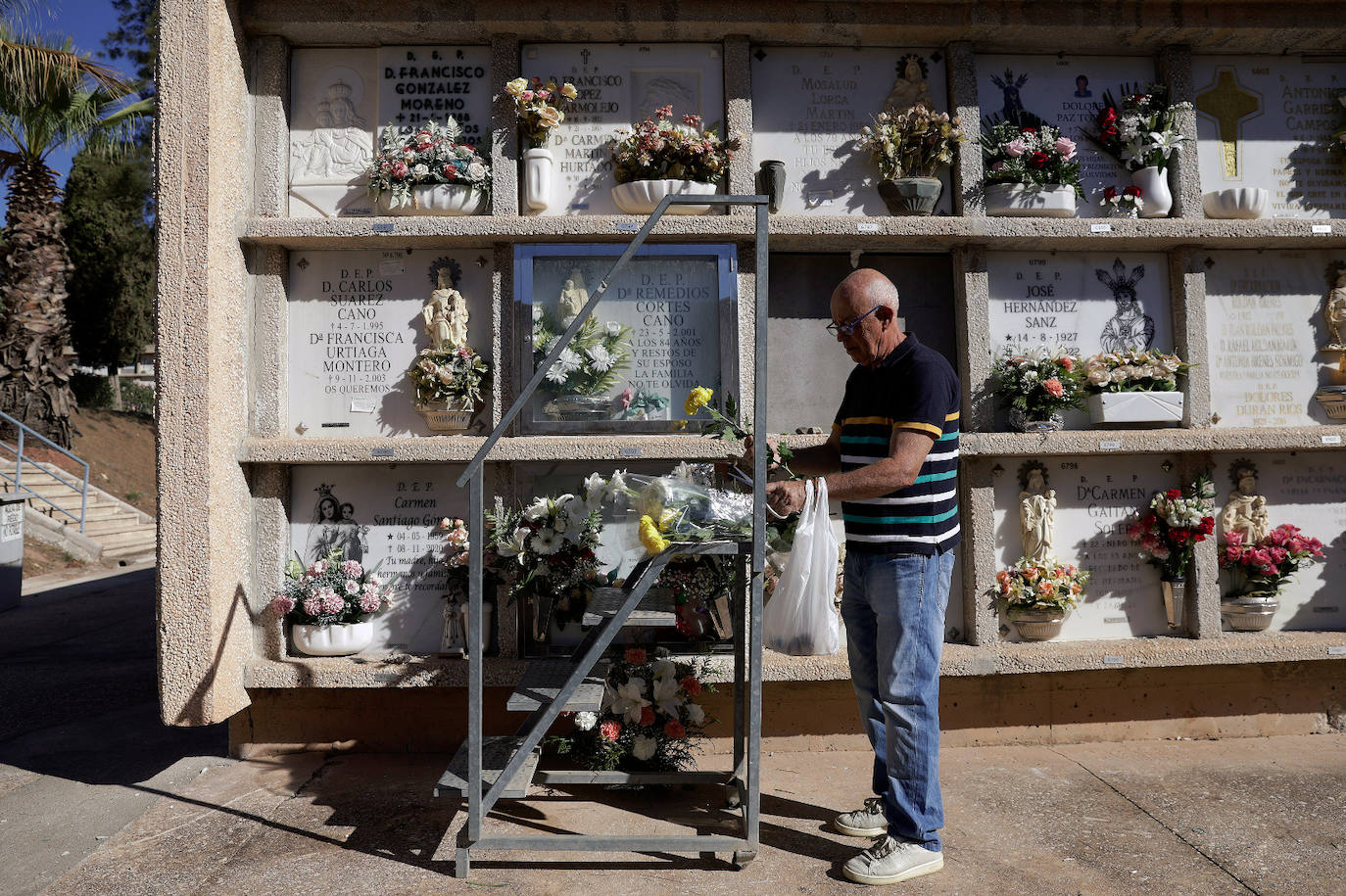 Parque Cementerio San Gabriel en Málaga capital.